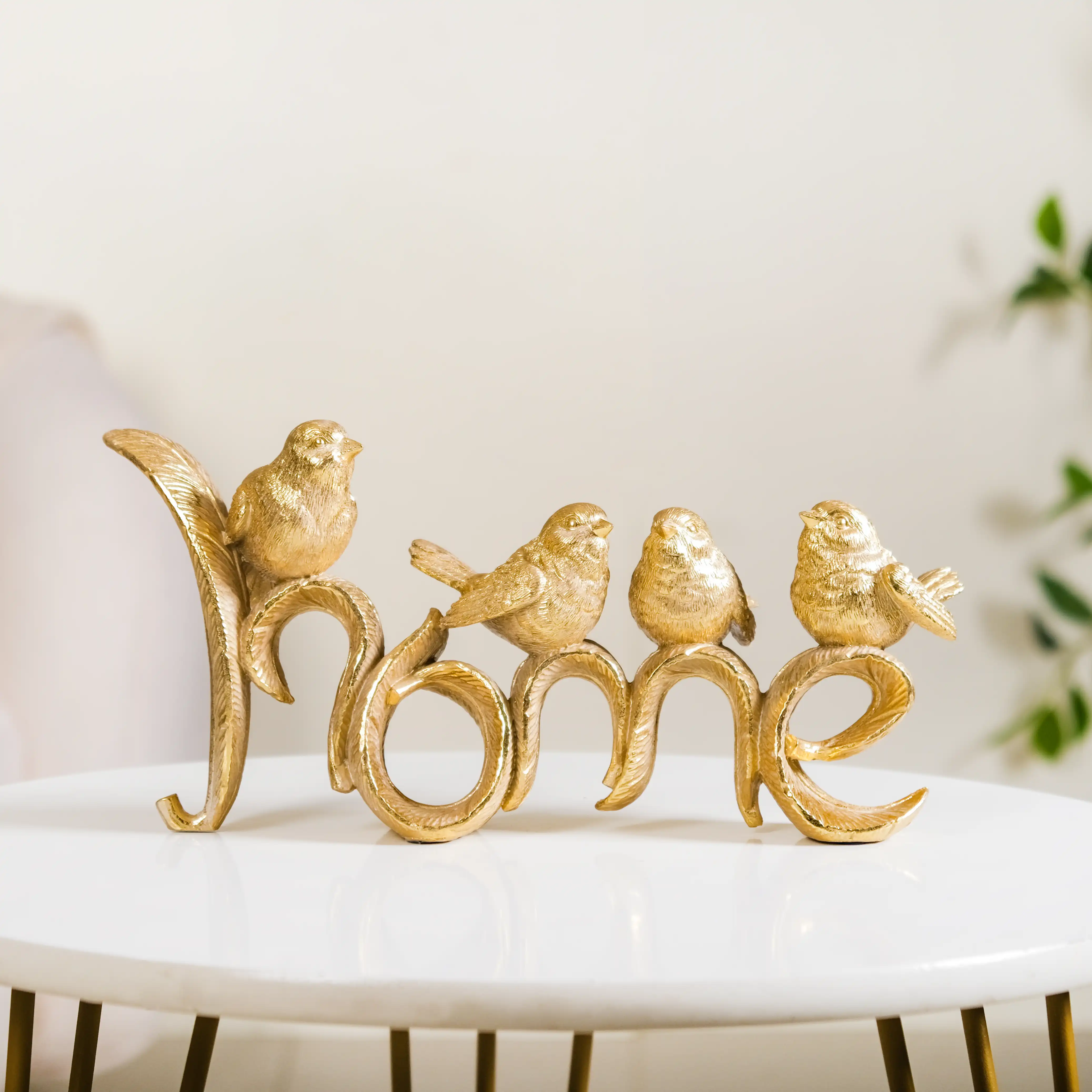 Home Of Birds Gold Showpiece - Image 2