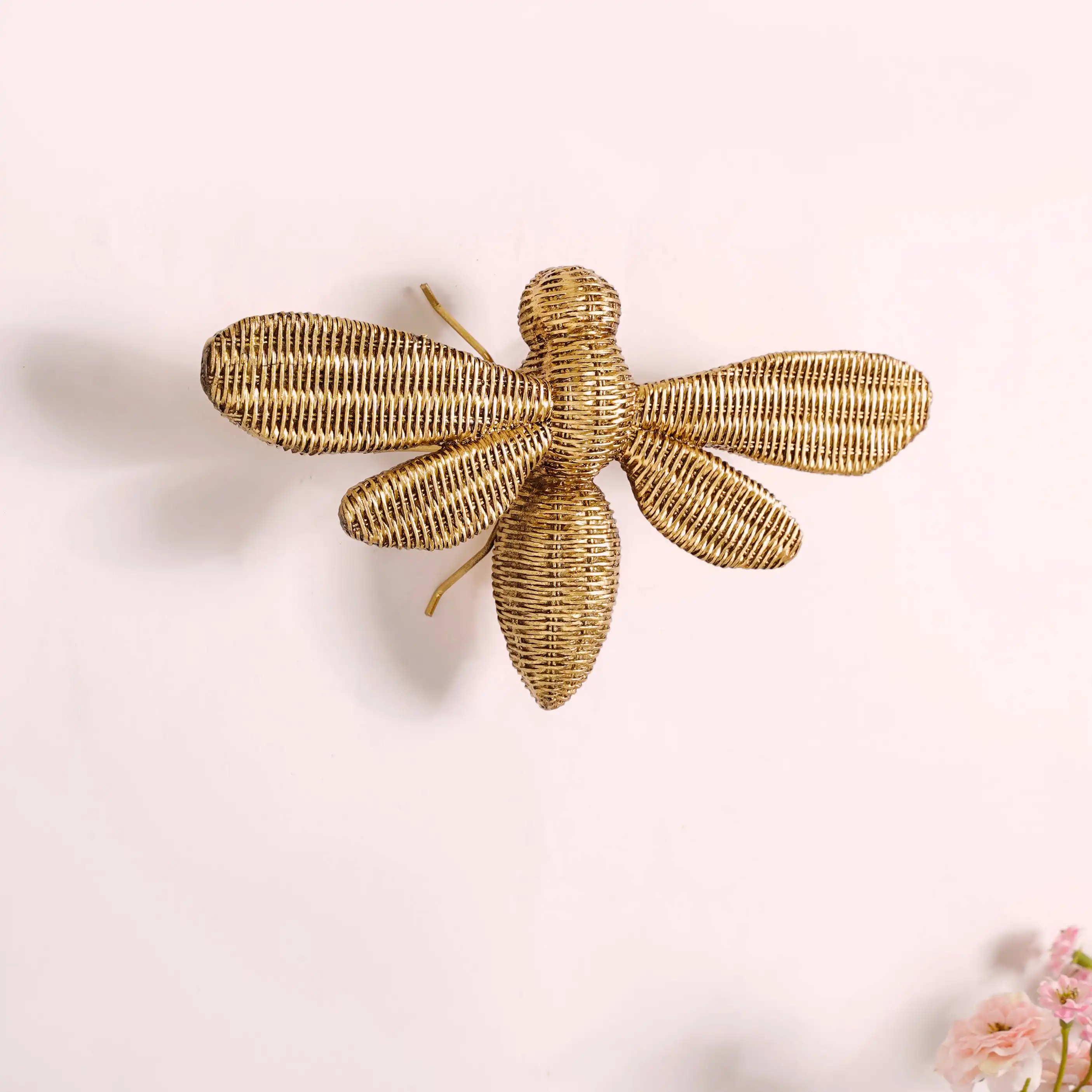 Honeybee Wall Decor Gold - Image 8