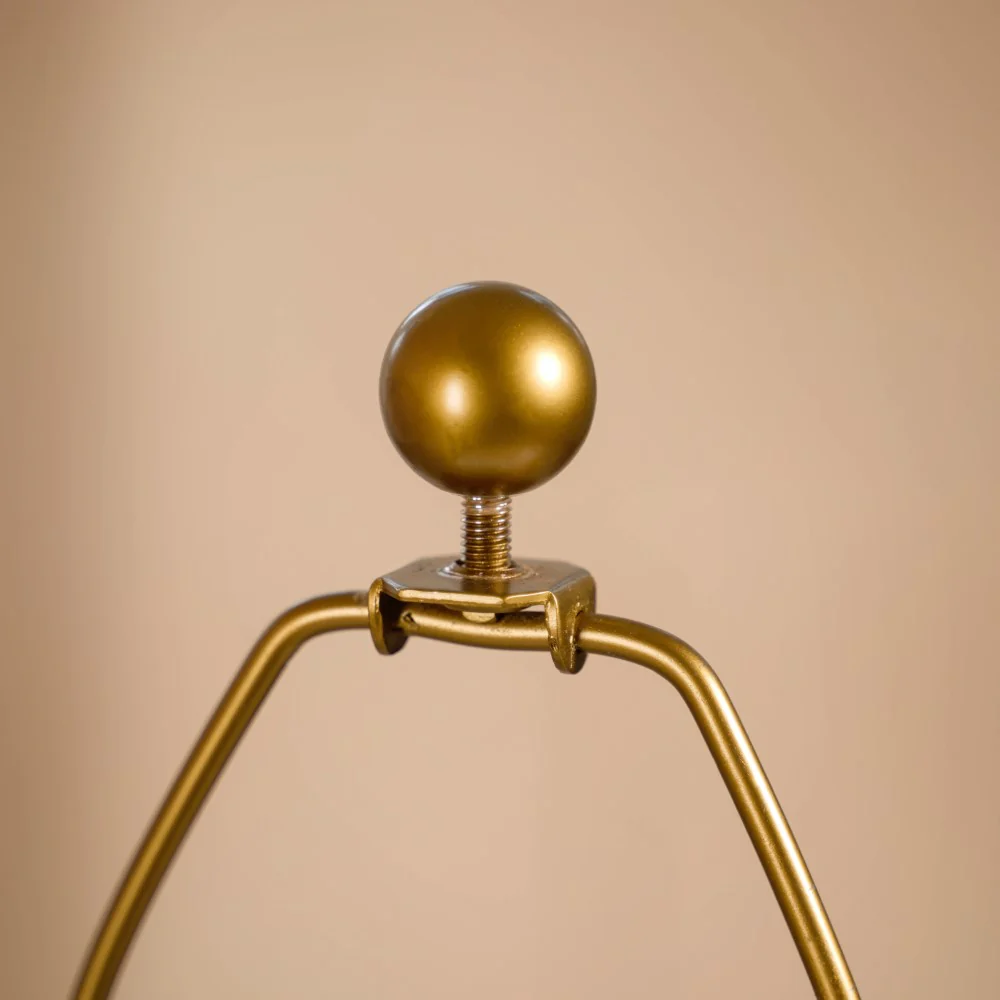 Honeycomb Inlay Table Lamp With Lampshade - Image 6