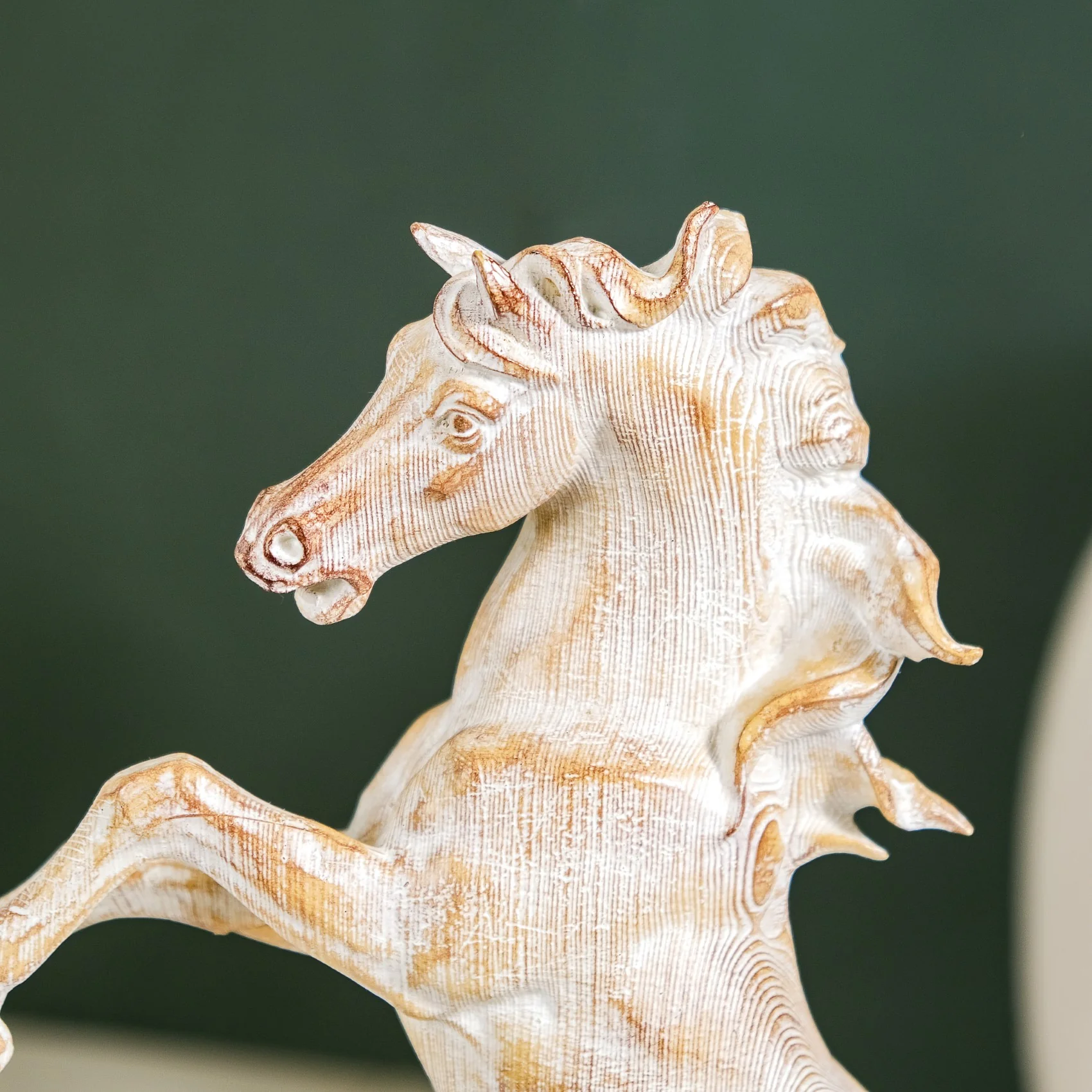 Horse Sculpture For Living Room Decor - Image 7