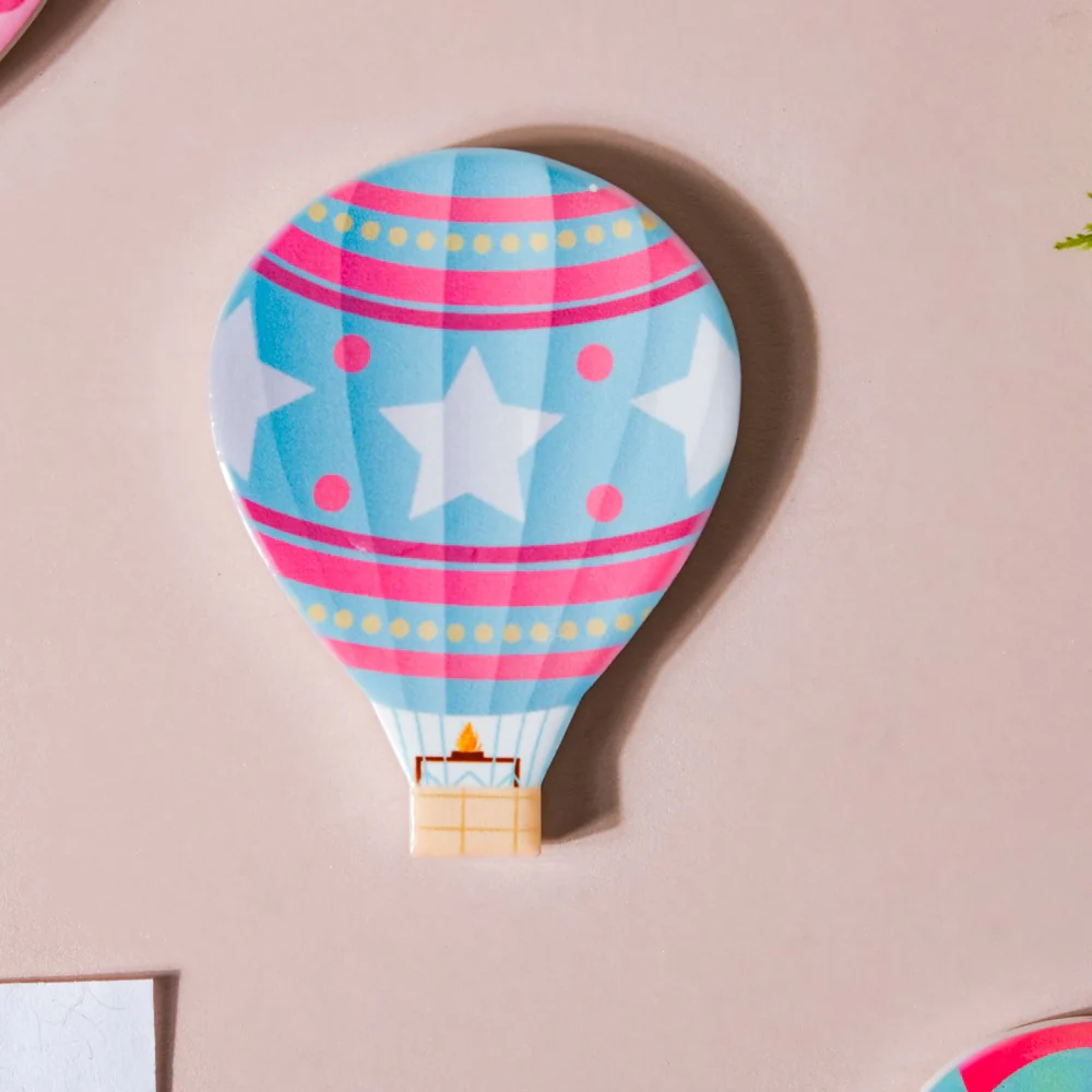 Hot Air Balloon Fridge Magnet Set Of 3 - Image 7