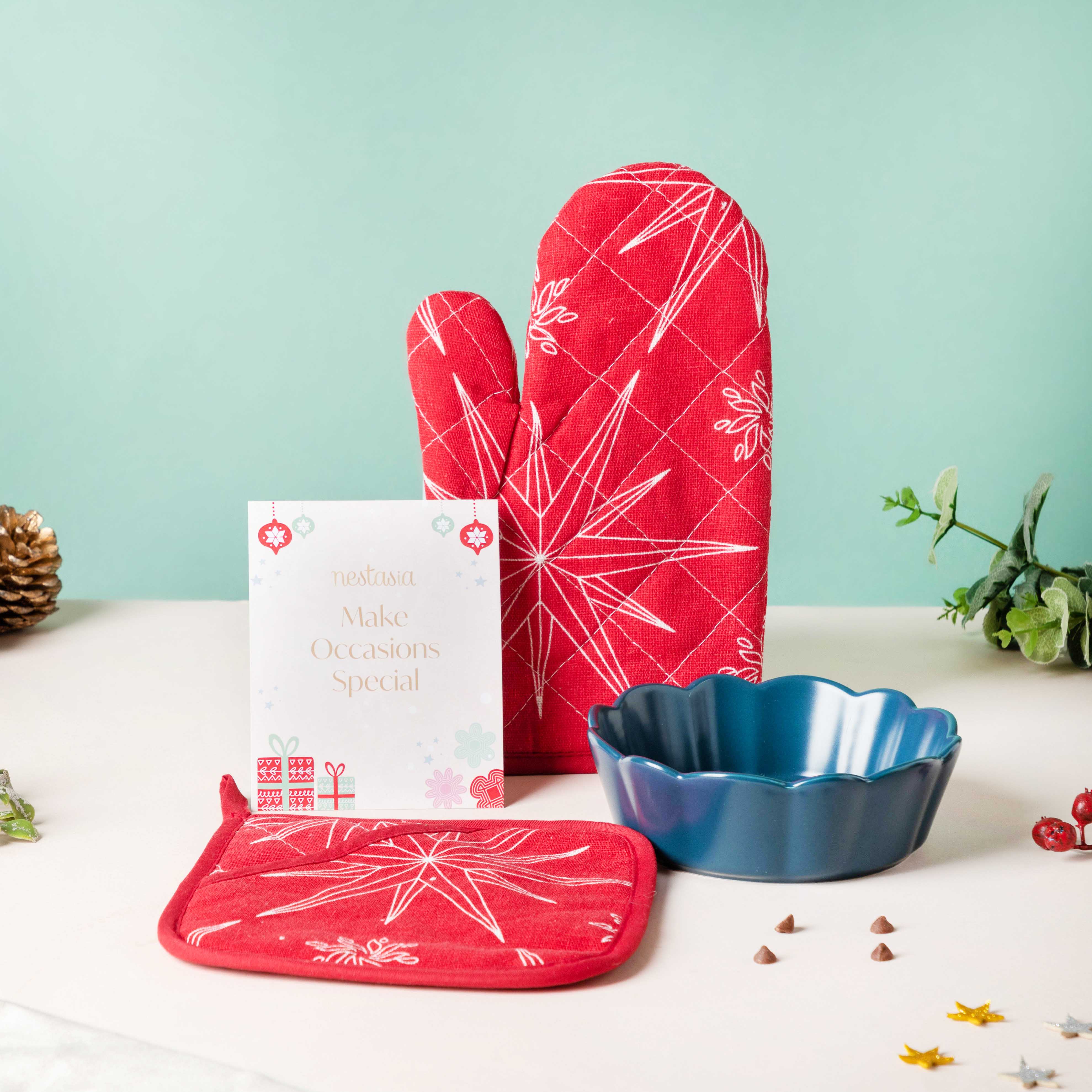 Hugs And Quiches Baking Hamper Set Of 3 - Image 2