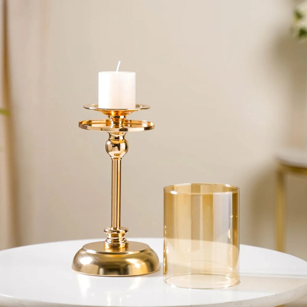 Hurricane Metal Candle Holder Stand Set Of 3 - Image 16