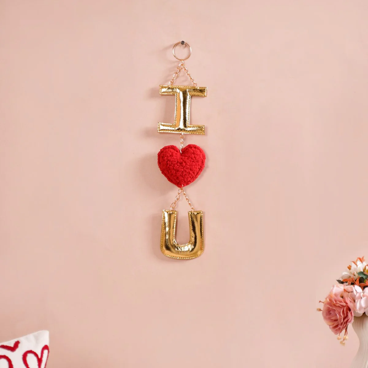I Love You Wall Hanging Red Set Of 2 14 Inch - Image 7