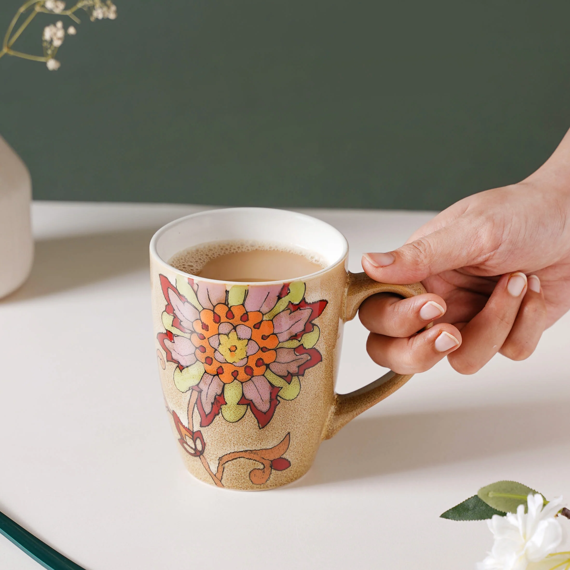 Ikebana Coffee Mug 350 ml - Image 2