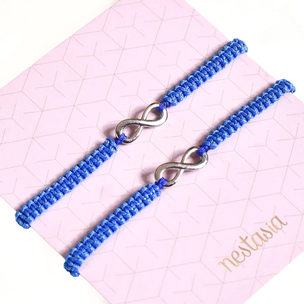 Infinity Symbol Bracelet Set Of 2 - Image 3
