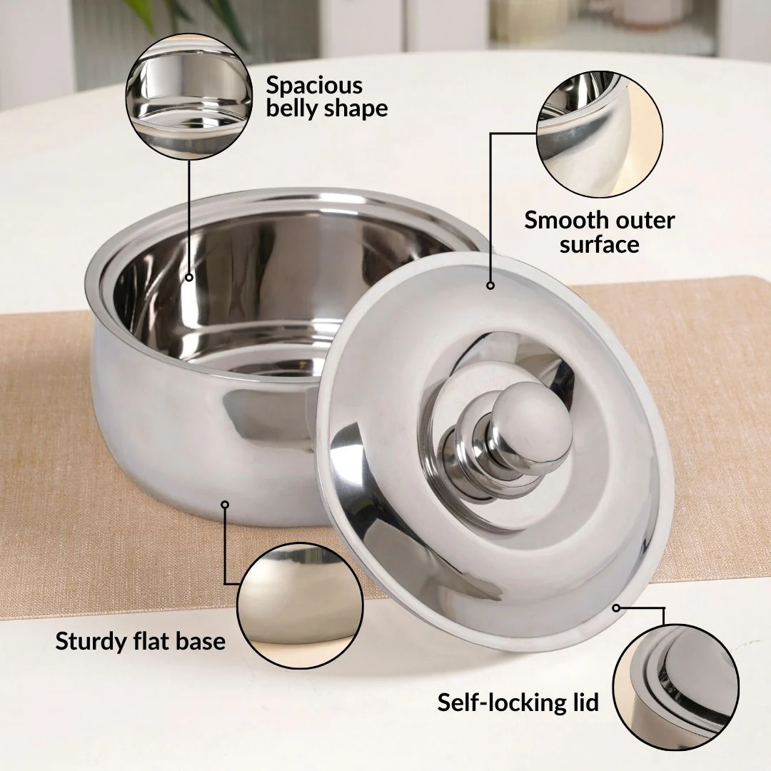 Insulated Stainless Steel Hot Pot 2100ml - Image 5