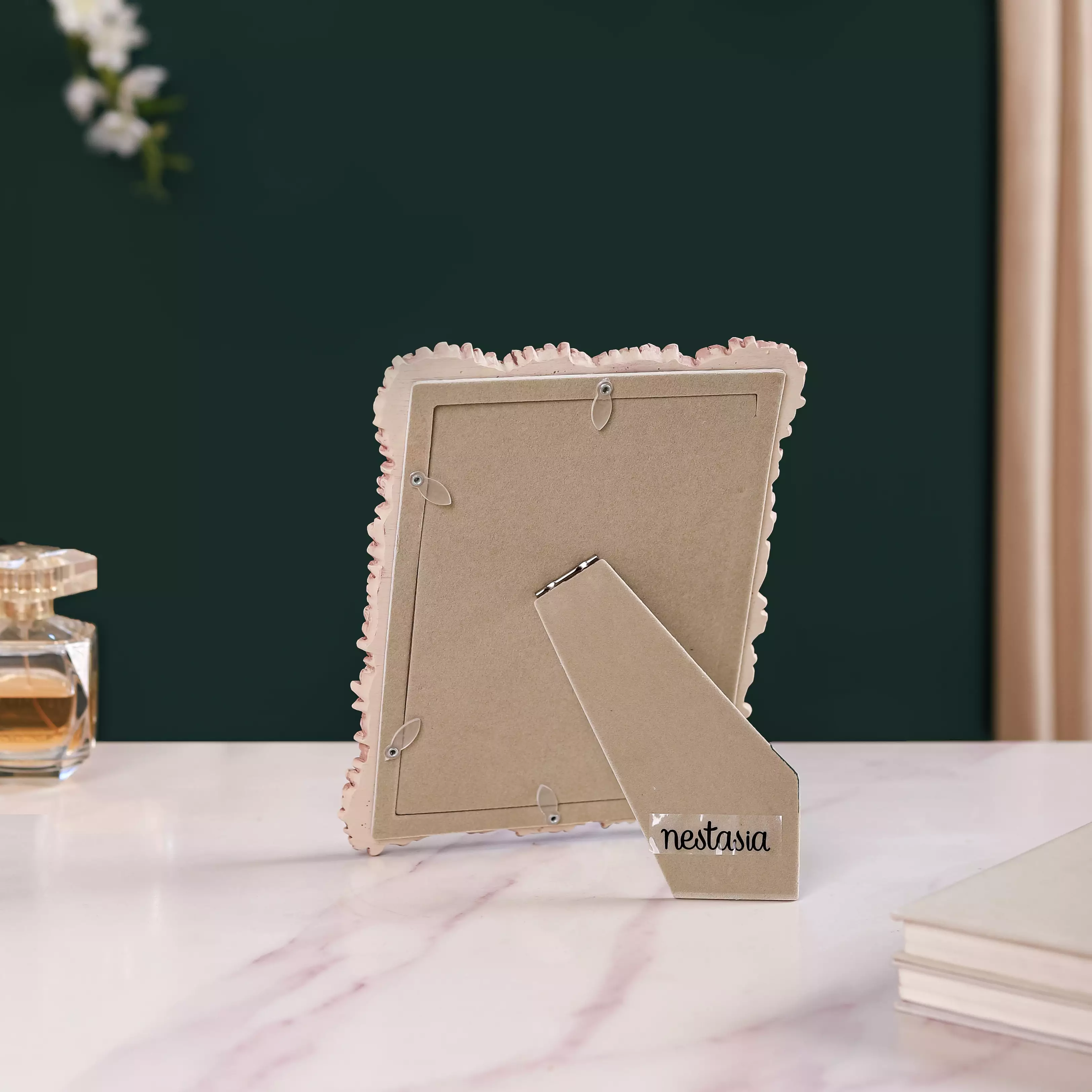 Intricate Ditsy Flower Photo Frame 9"x7" - Image 9