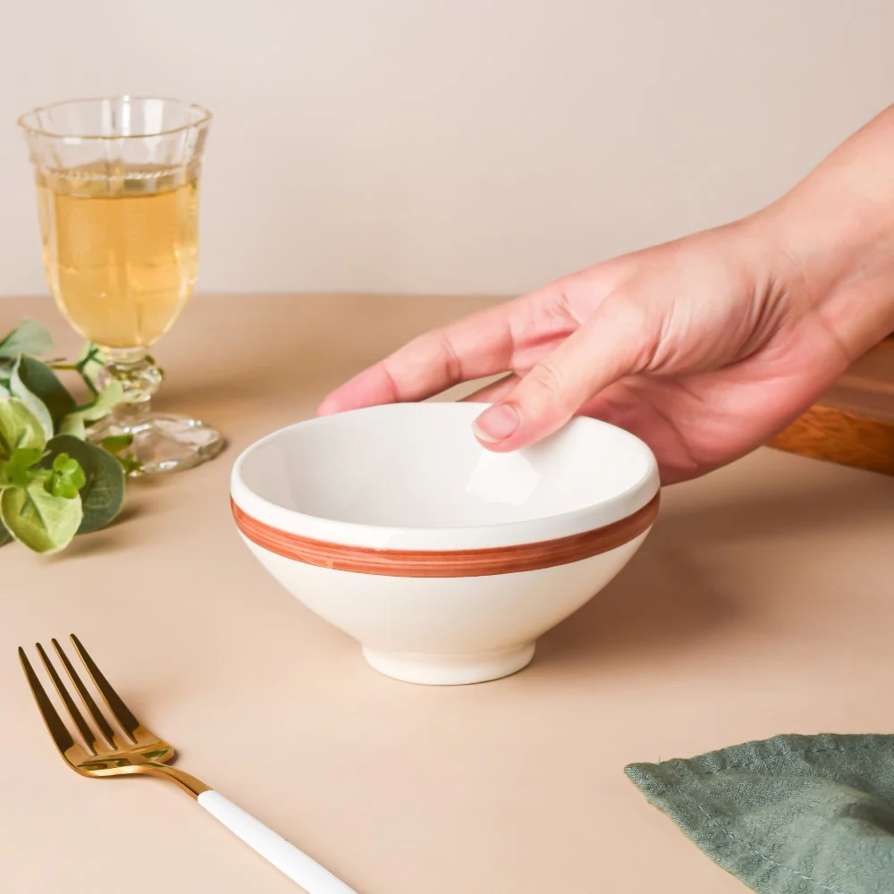 Ivory Ceramic Soup Bowl 250 ml - Image 3