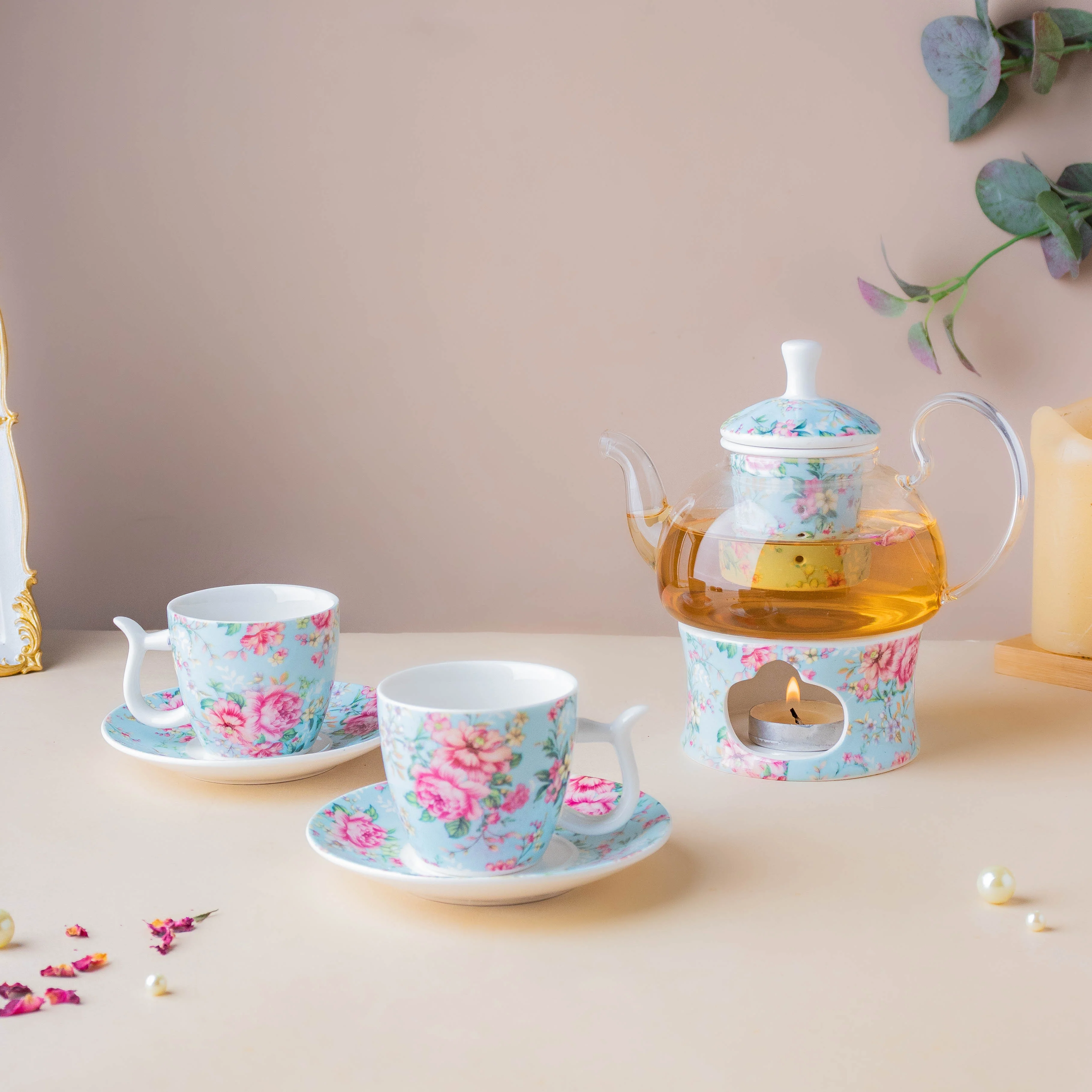 JARDIN Blue Tea Set - Image 3