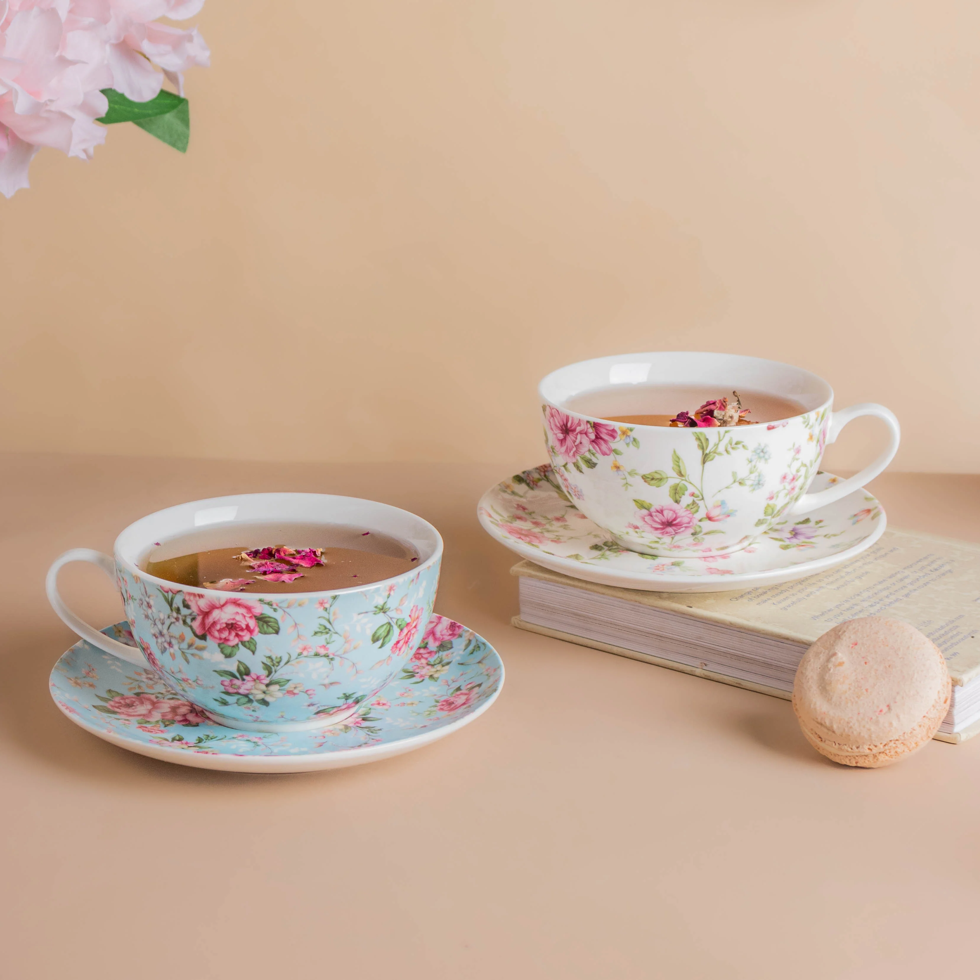 JARDIN Floral Teapot Cup and Saucer - Image 11