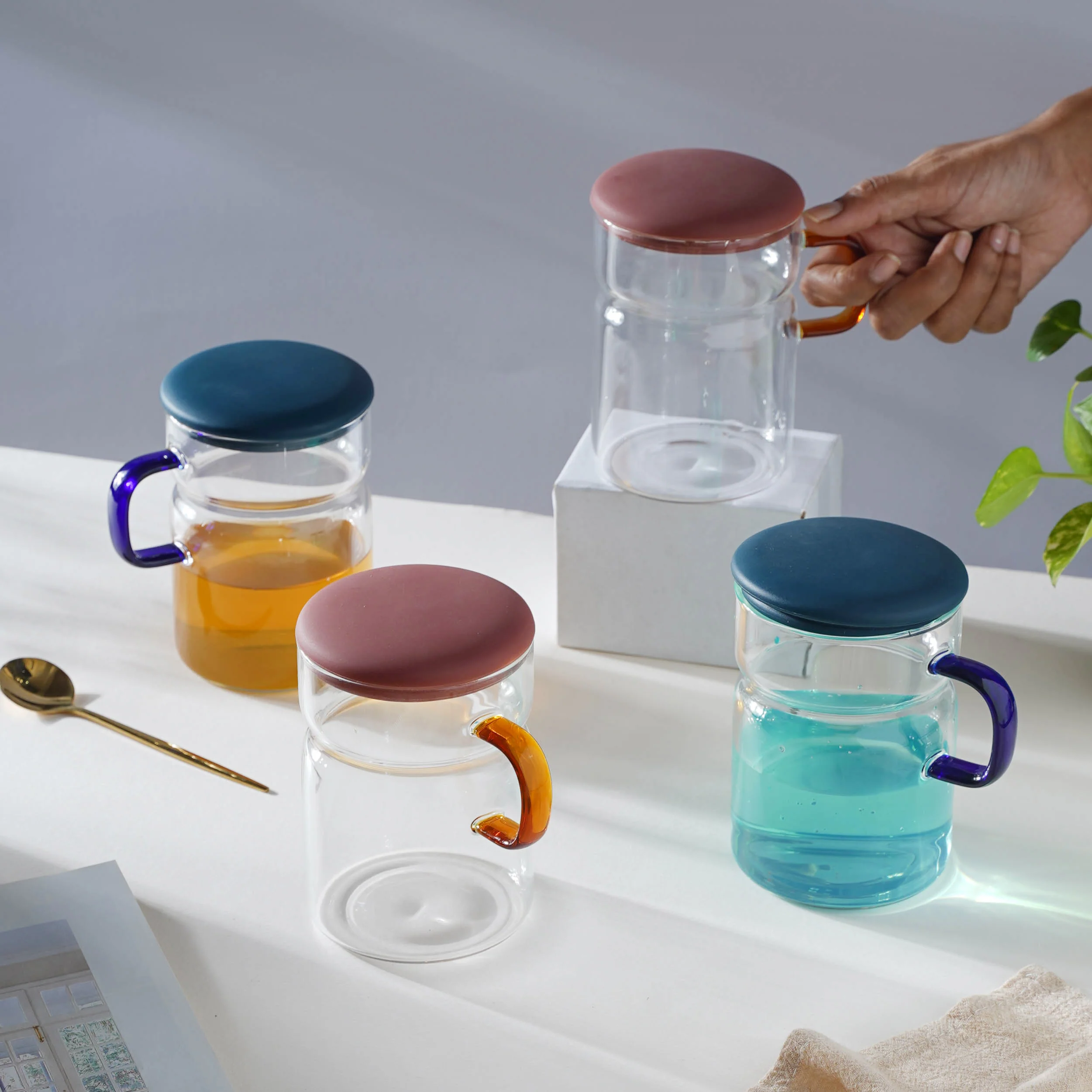 Juice Mug With Lid - Image 6