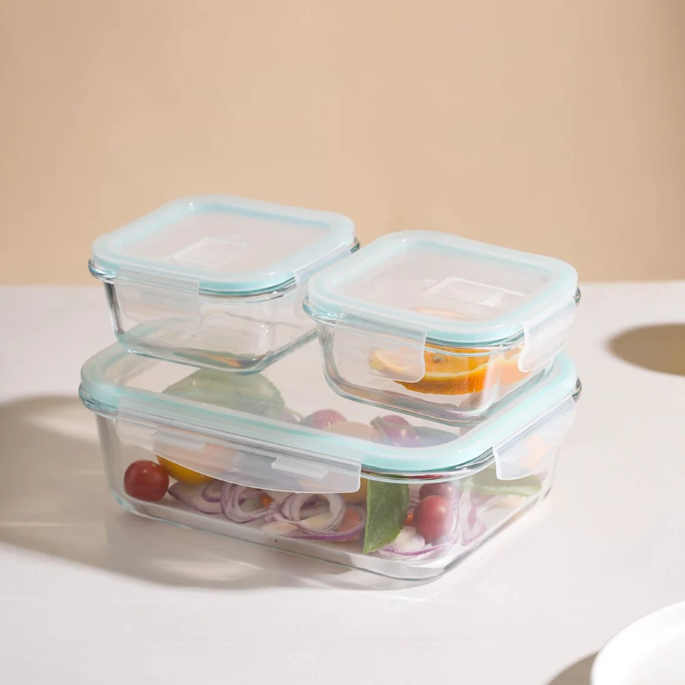 Jute Lunch Bag And Lunch Box Set Of 4 - Image 7