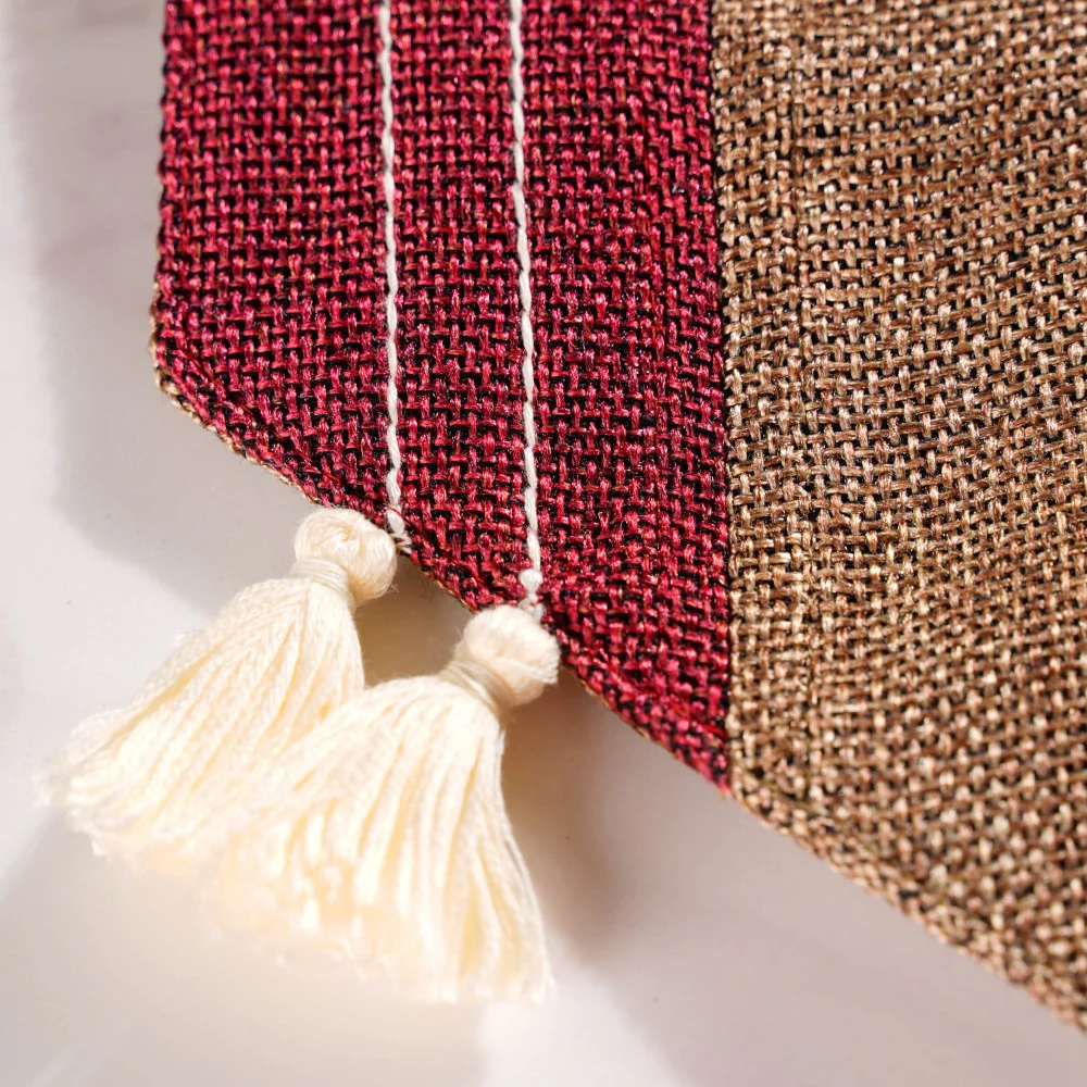 Jute Tassel Table Runner 72 Inch - Image 8