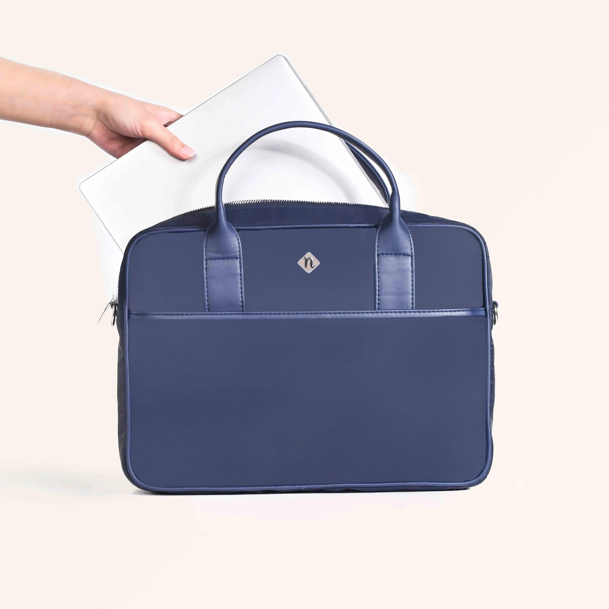 Kaizen Laptop Bag Navy 14 Inch - Image 3