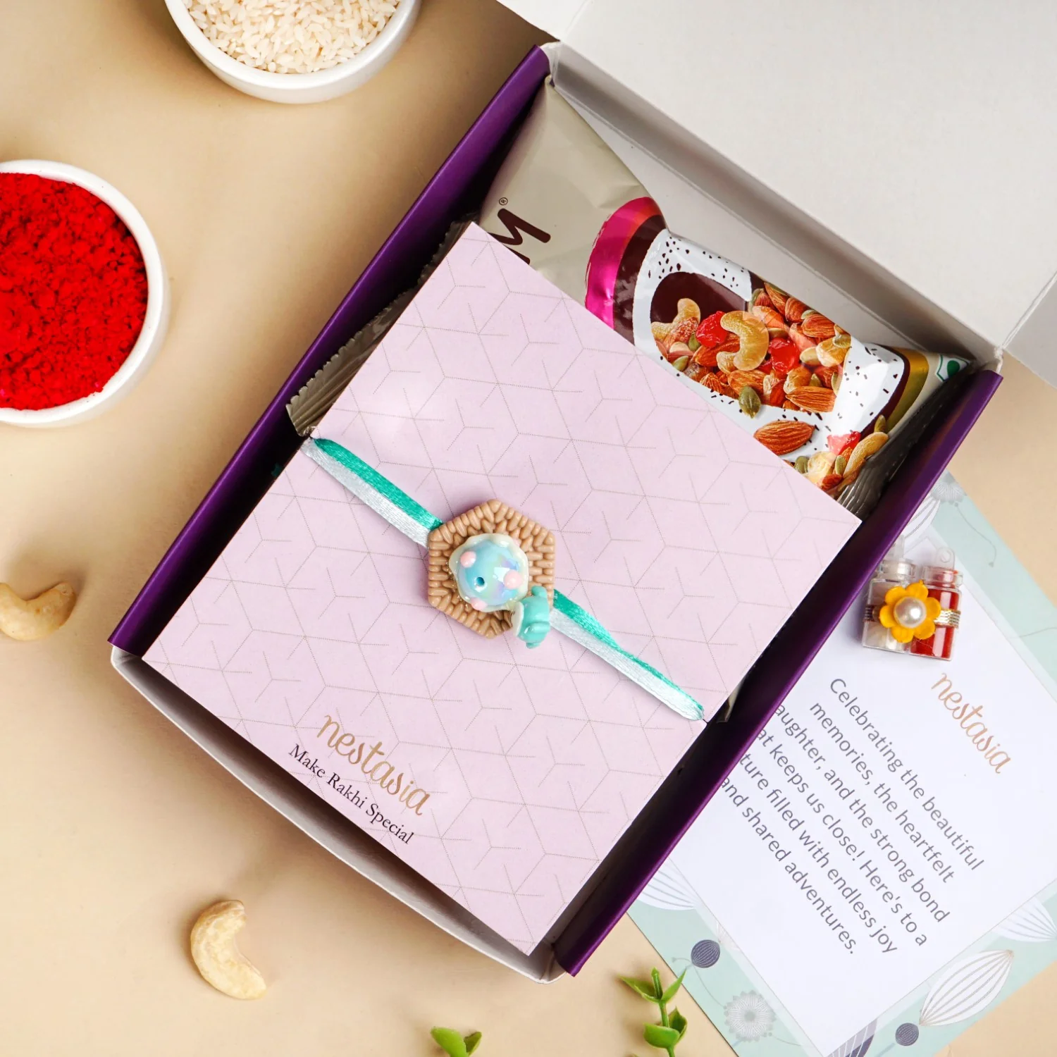 Kids 3D Rakhi Gift Set