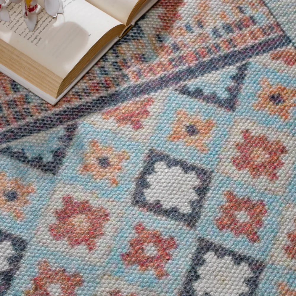 Kilim Pattern Floor Carpet - Image 8