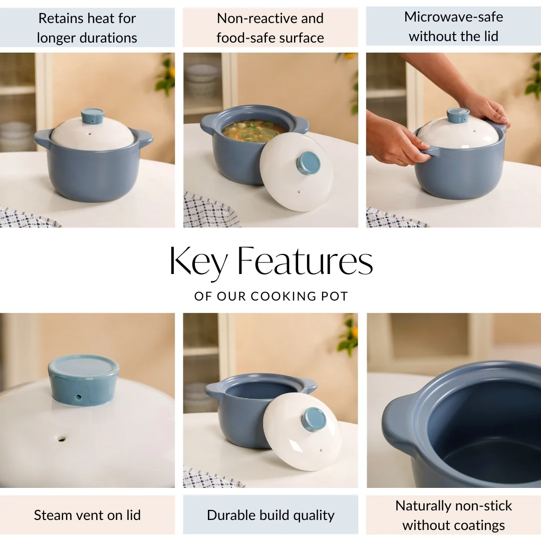 KindlePot Ceramic Cooking Dish 1700ml - Image 4