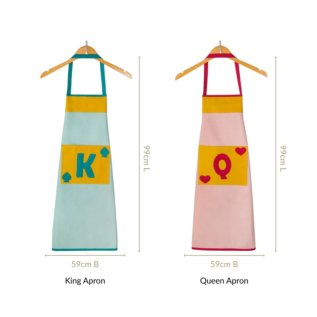King And Queen Apron Set - Image 3