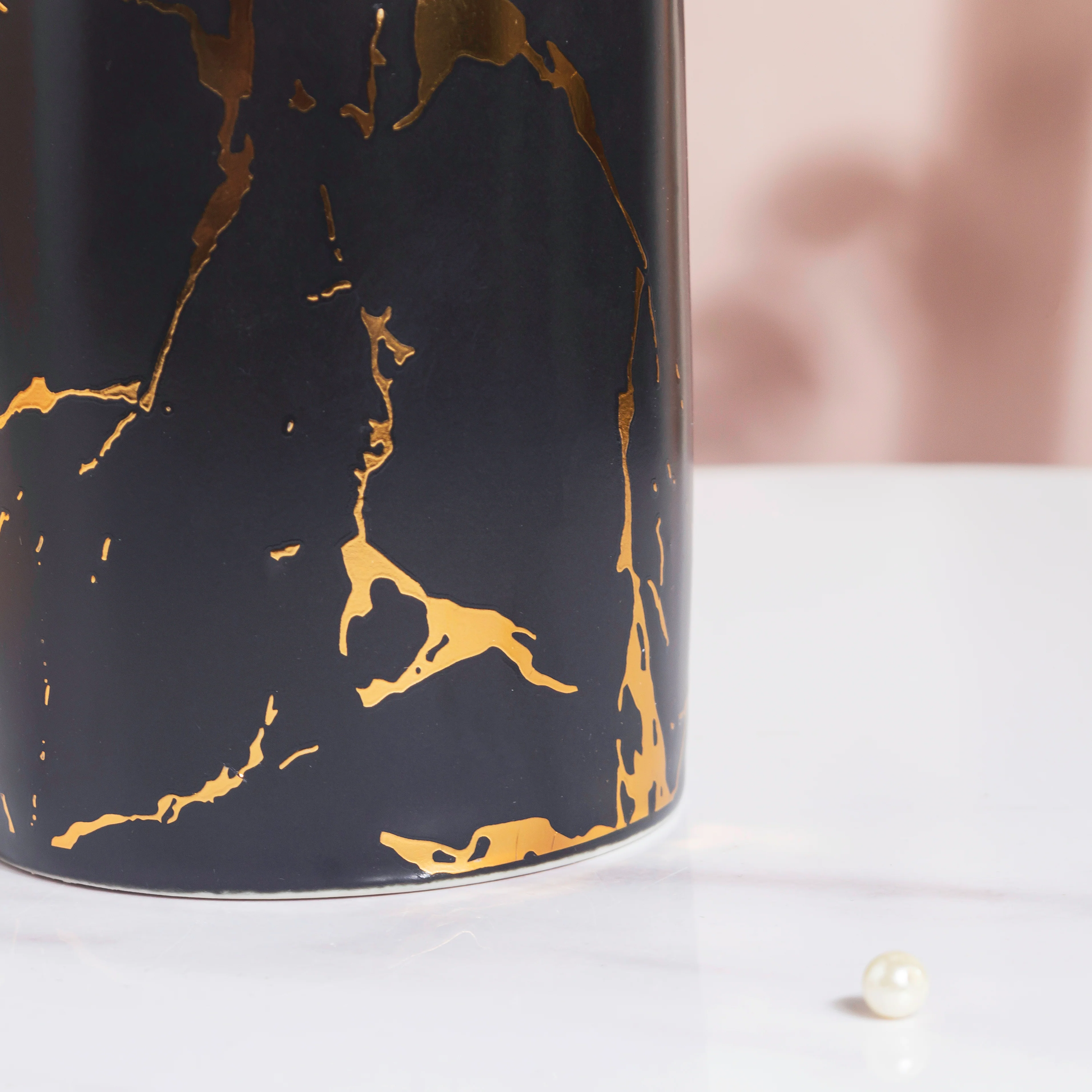 Kintsugi Ceramic Organiser Black - Image 5