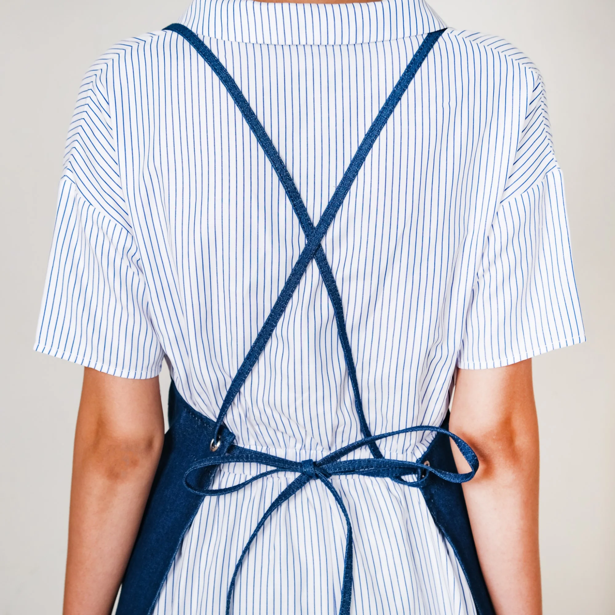Kitchen Apron With Pockets Mint Green - Image 10