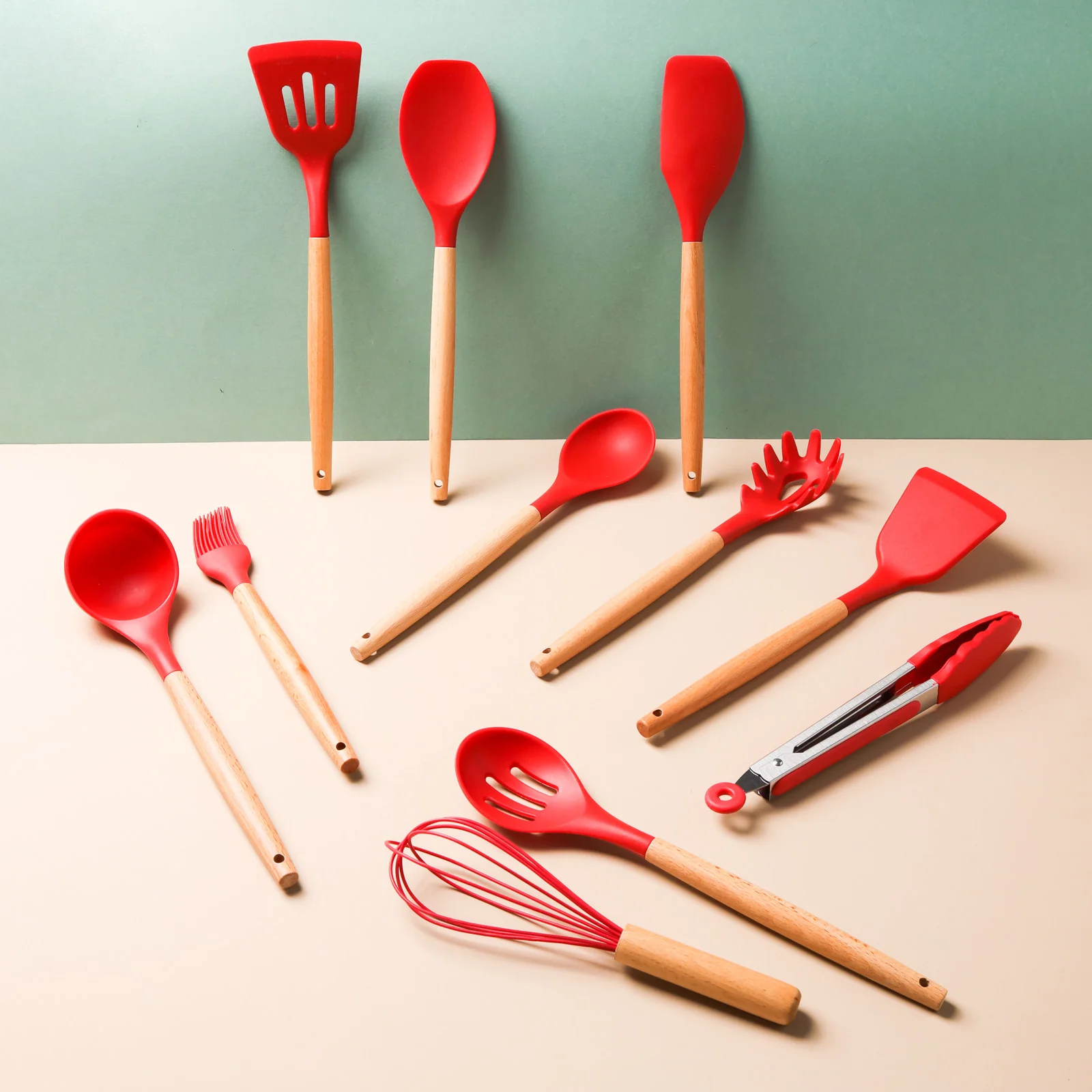 Kitchen Tools Set - Red - Image 3