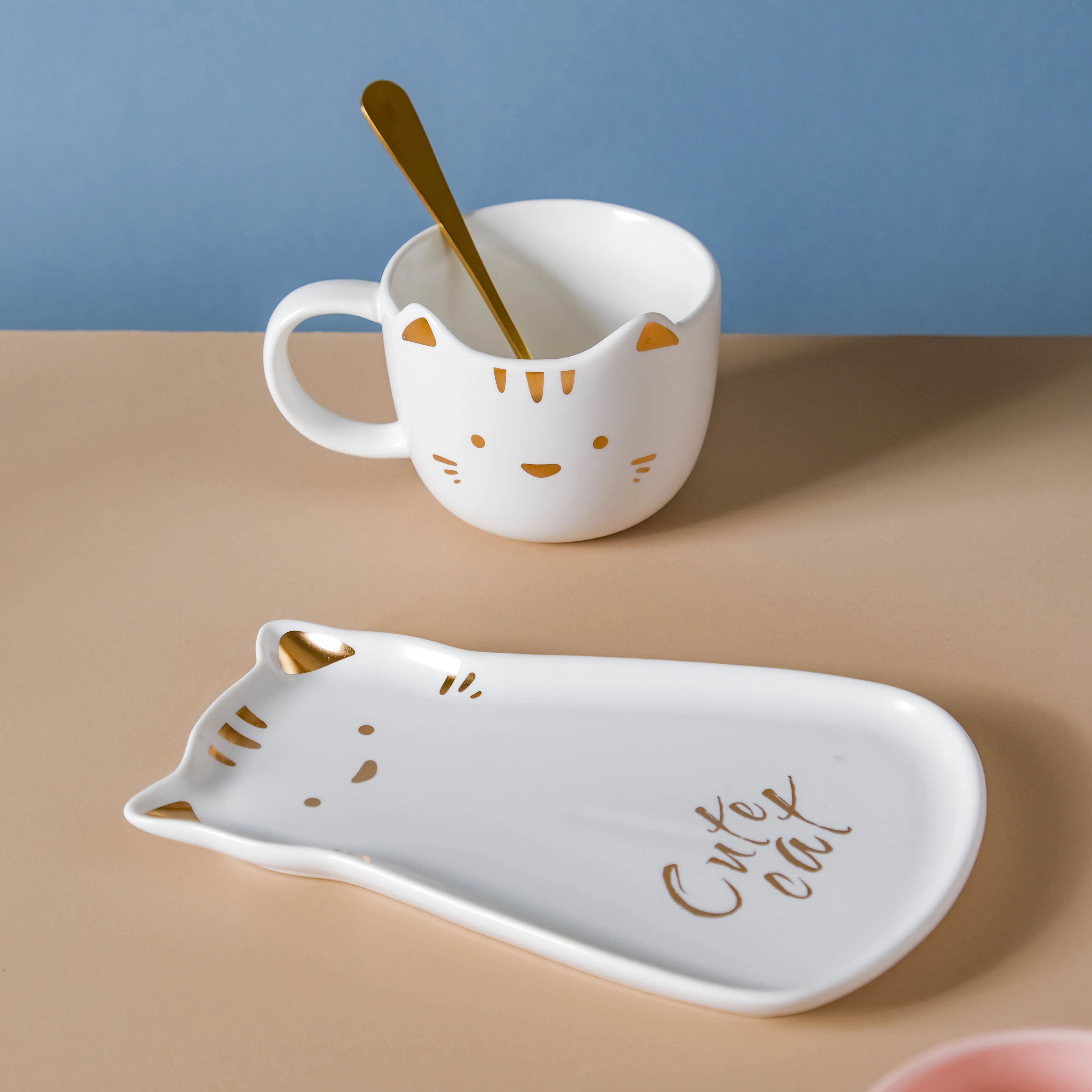 Kitten Mug And Plate - Image 12