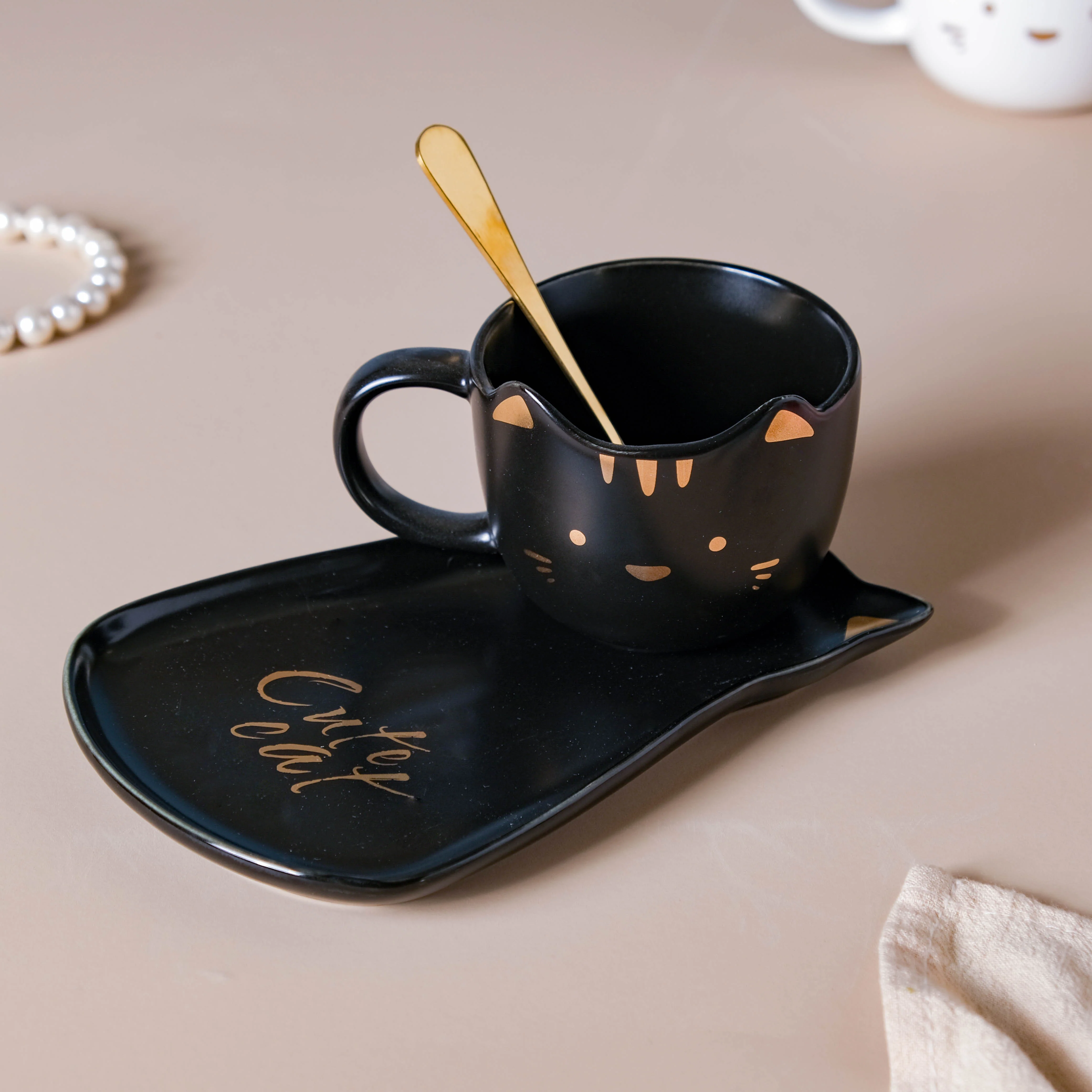 Kitten Mug And Plate - Image 13