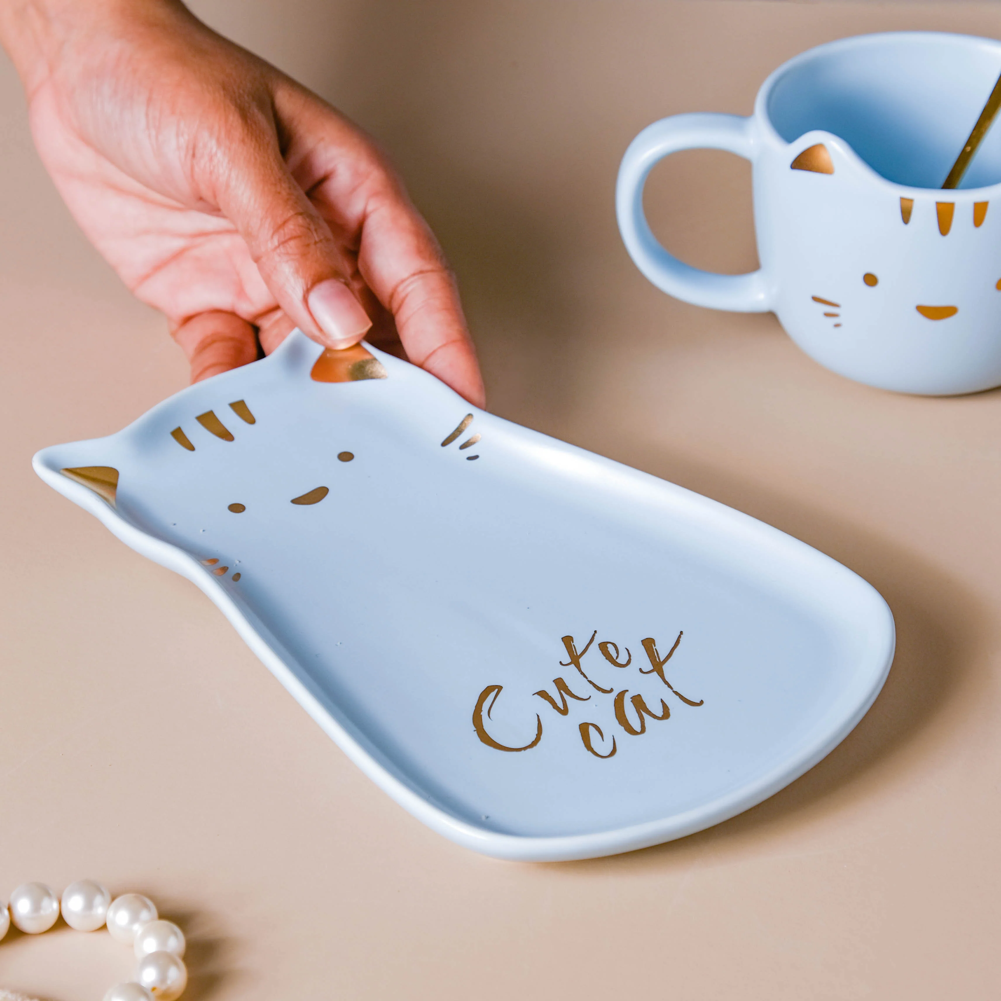 Kitten Mug And Plate - Image 2