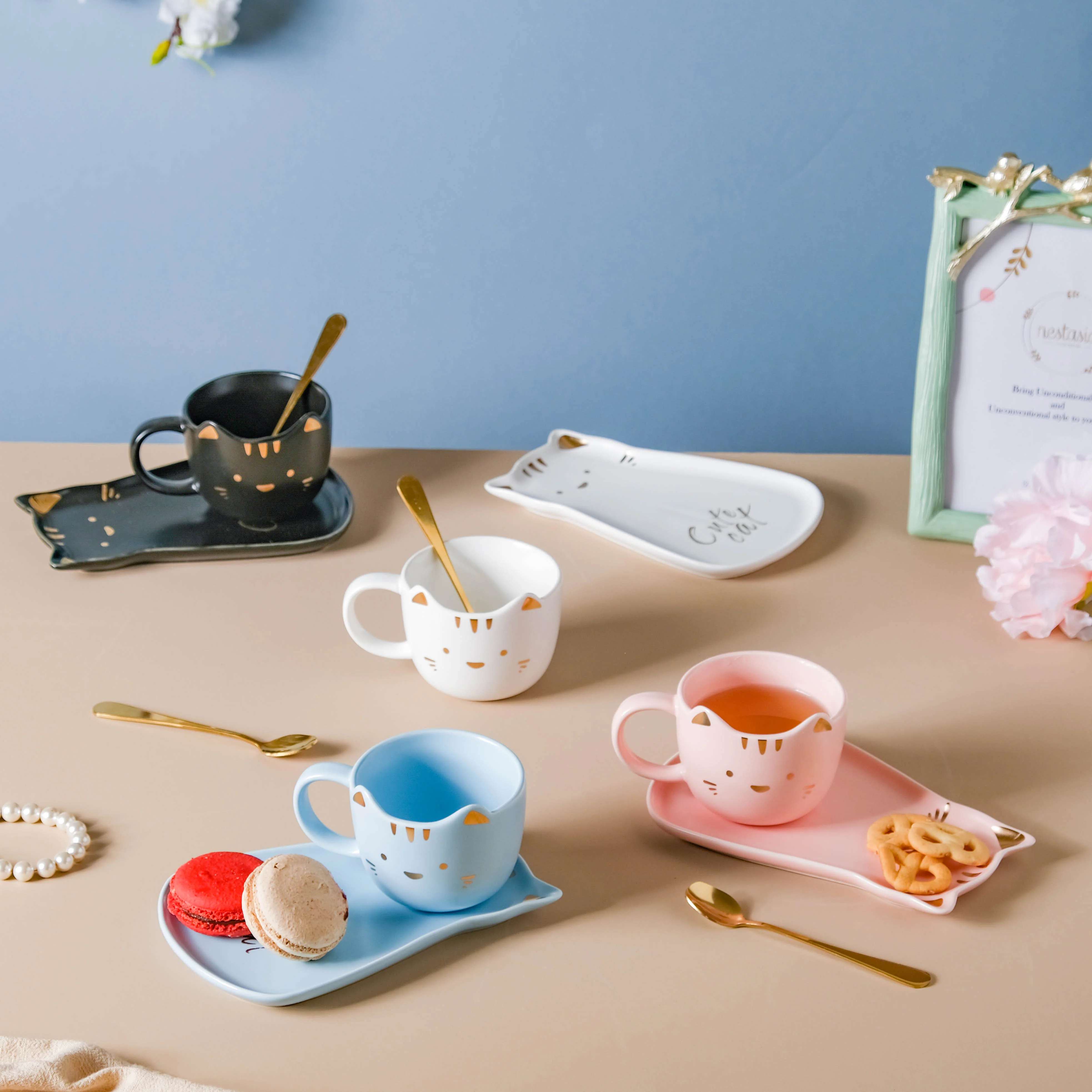 Kitten Mug And Plate - Image 5