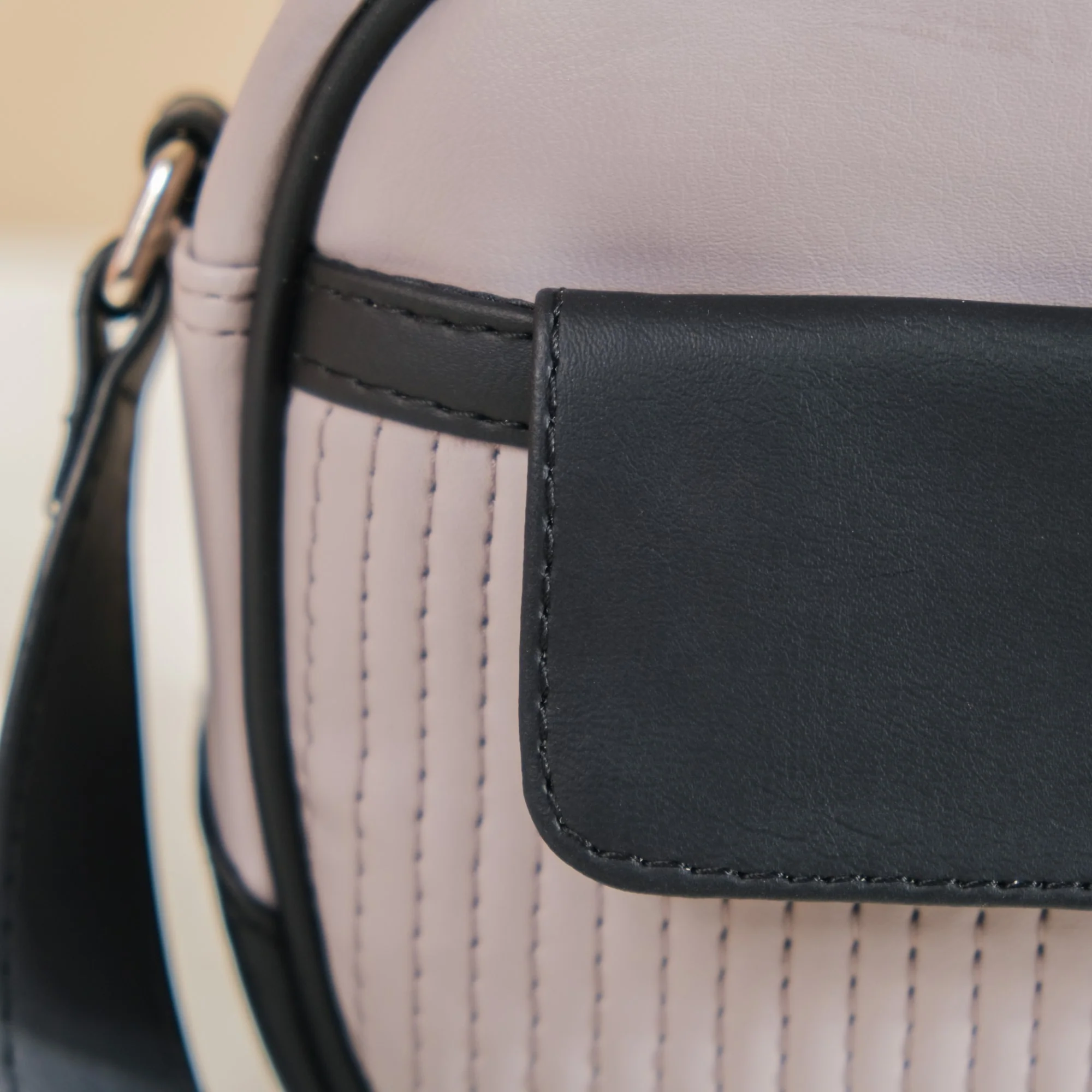 La Fusion Sling Bag Purse For Women Grey - Image 11