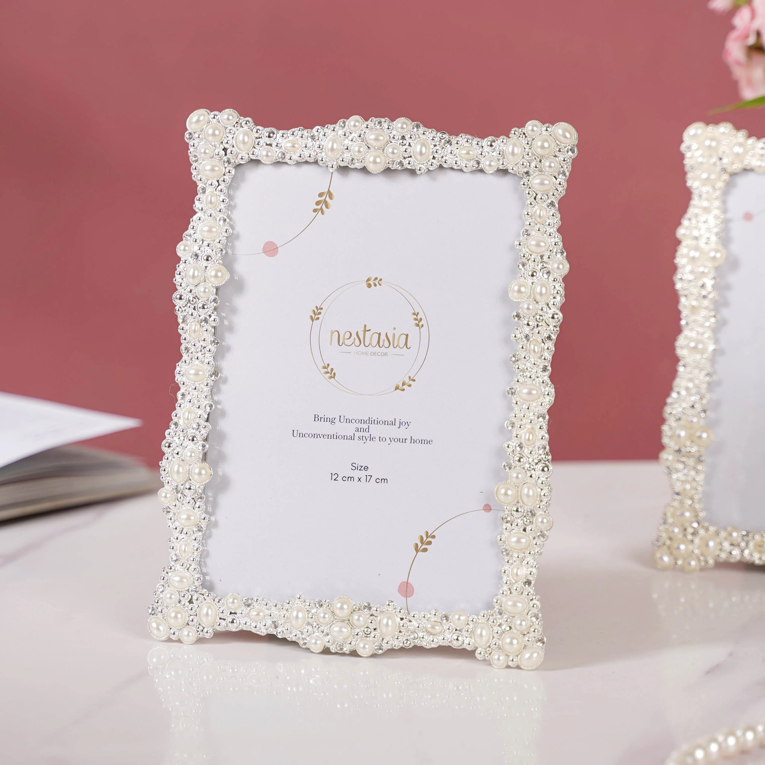 La Memoire Silver Photo Frame Large - Image 5