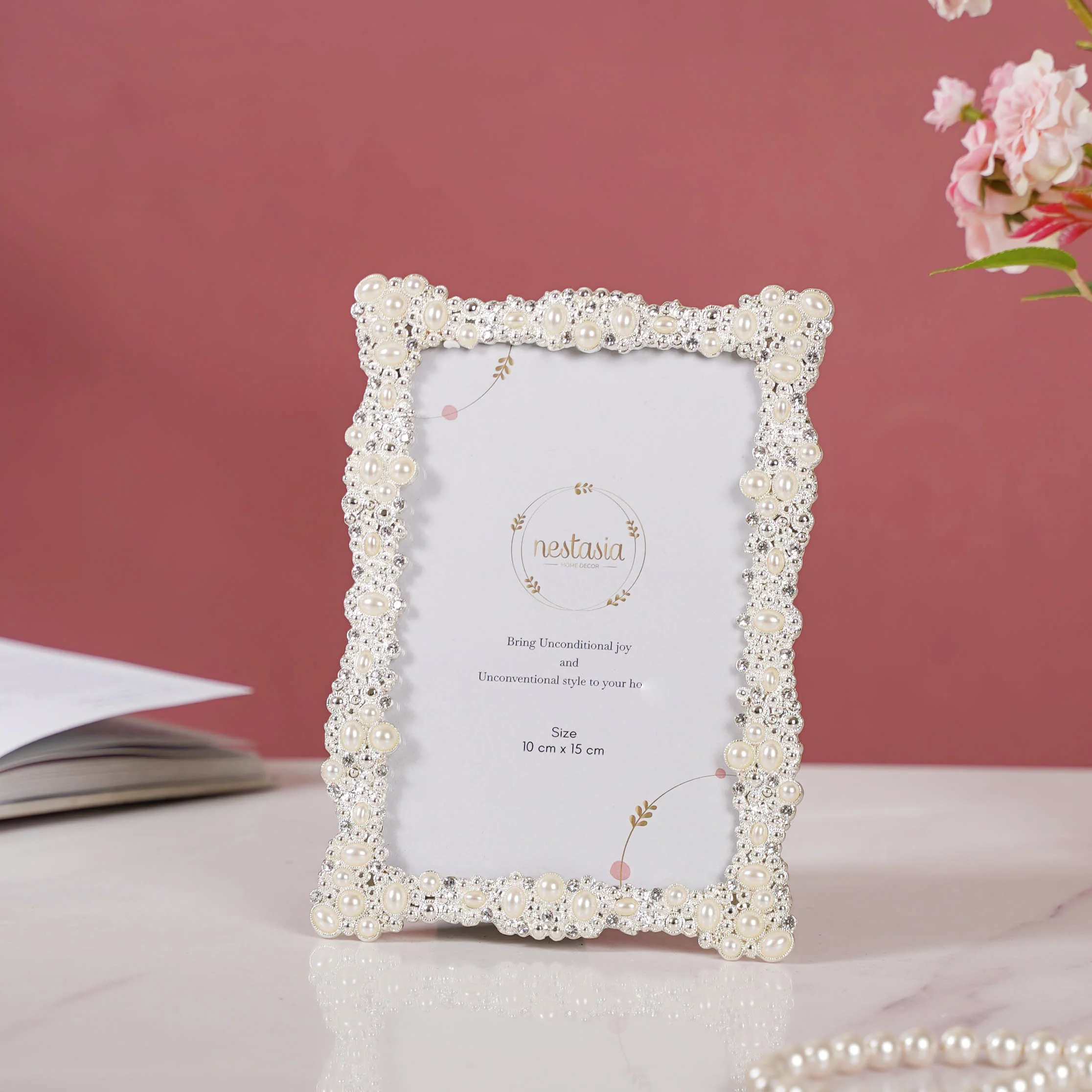 La Memoire Silver Photo Frame Small - Image 4