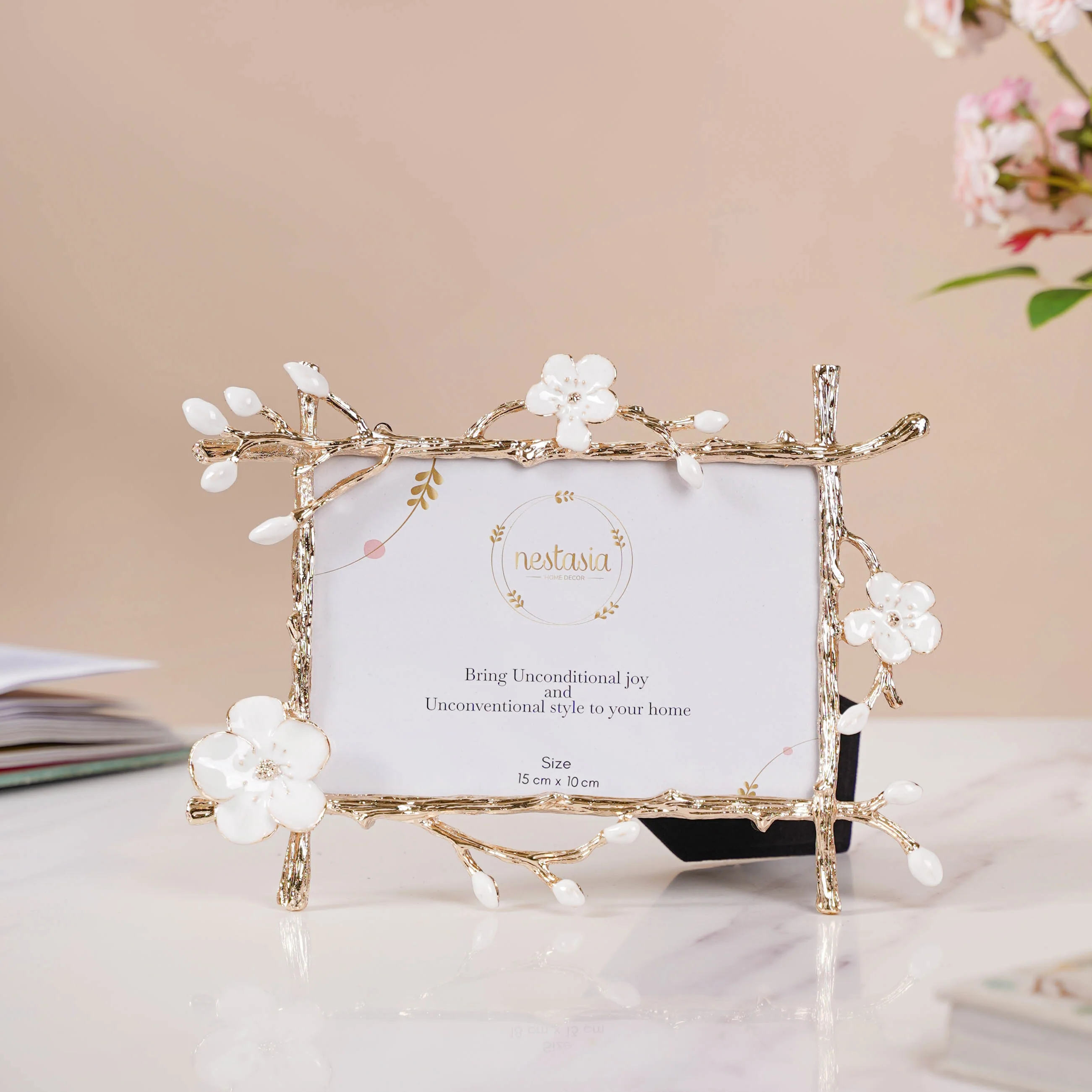 La Nature White Photo Frame Landscape - Image 3