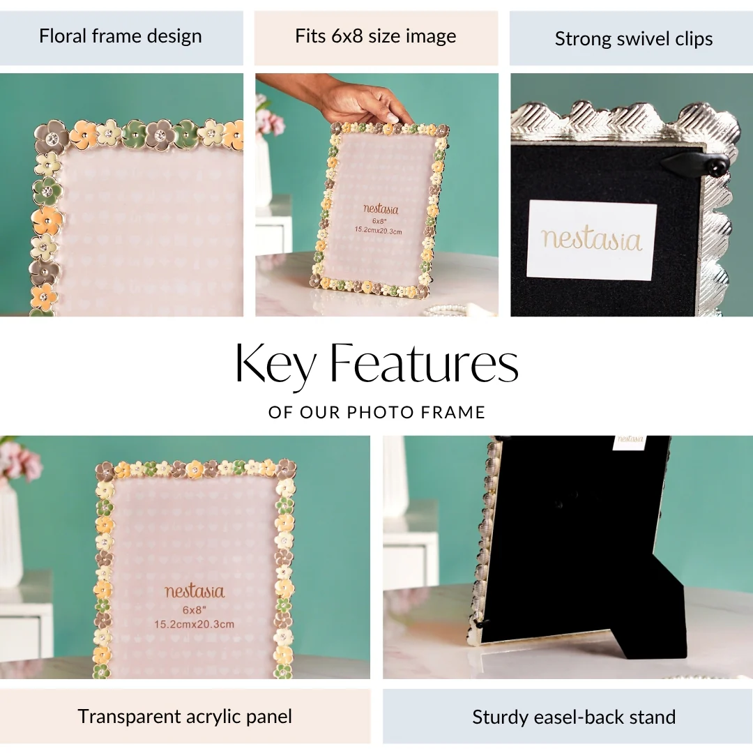Large Blooming Memories Picture Frame 15x20cm - Image 5