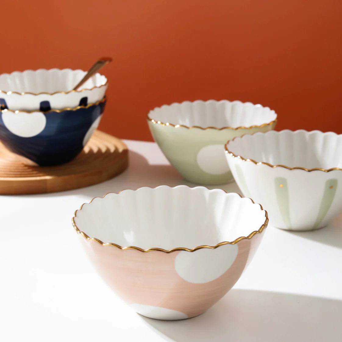 Large Ceramic Snack Bowl - Image 10