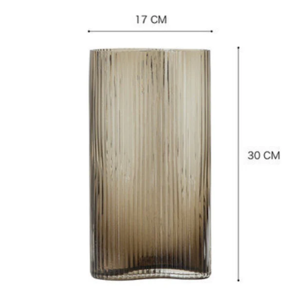 Large Contemporary Glass Vase - Image 7