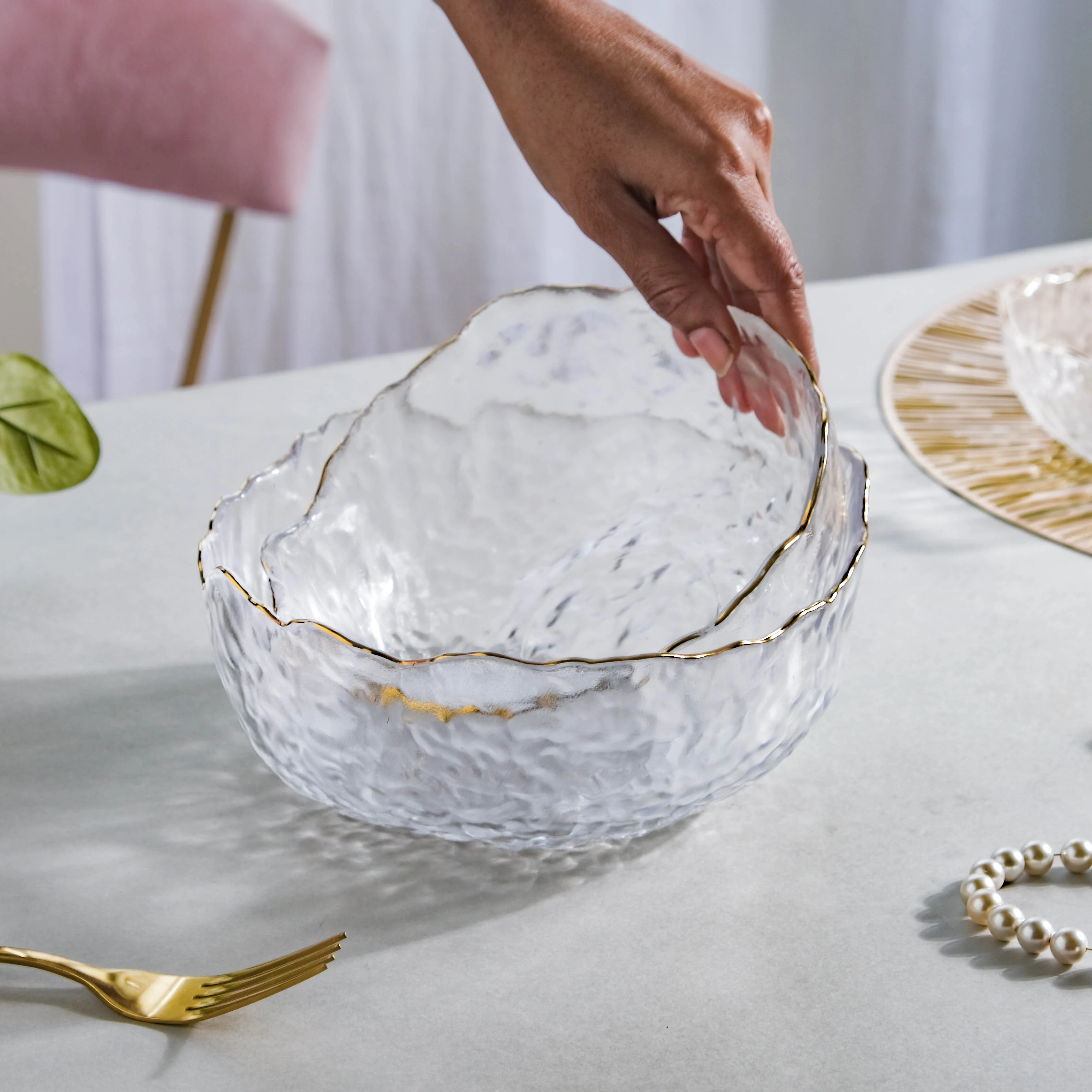 Large Decorative Bowl - Image 9