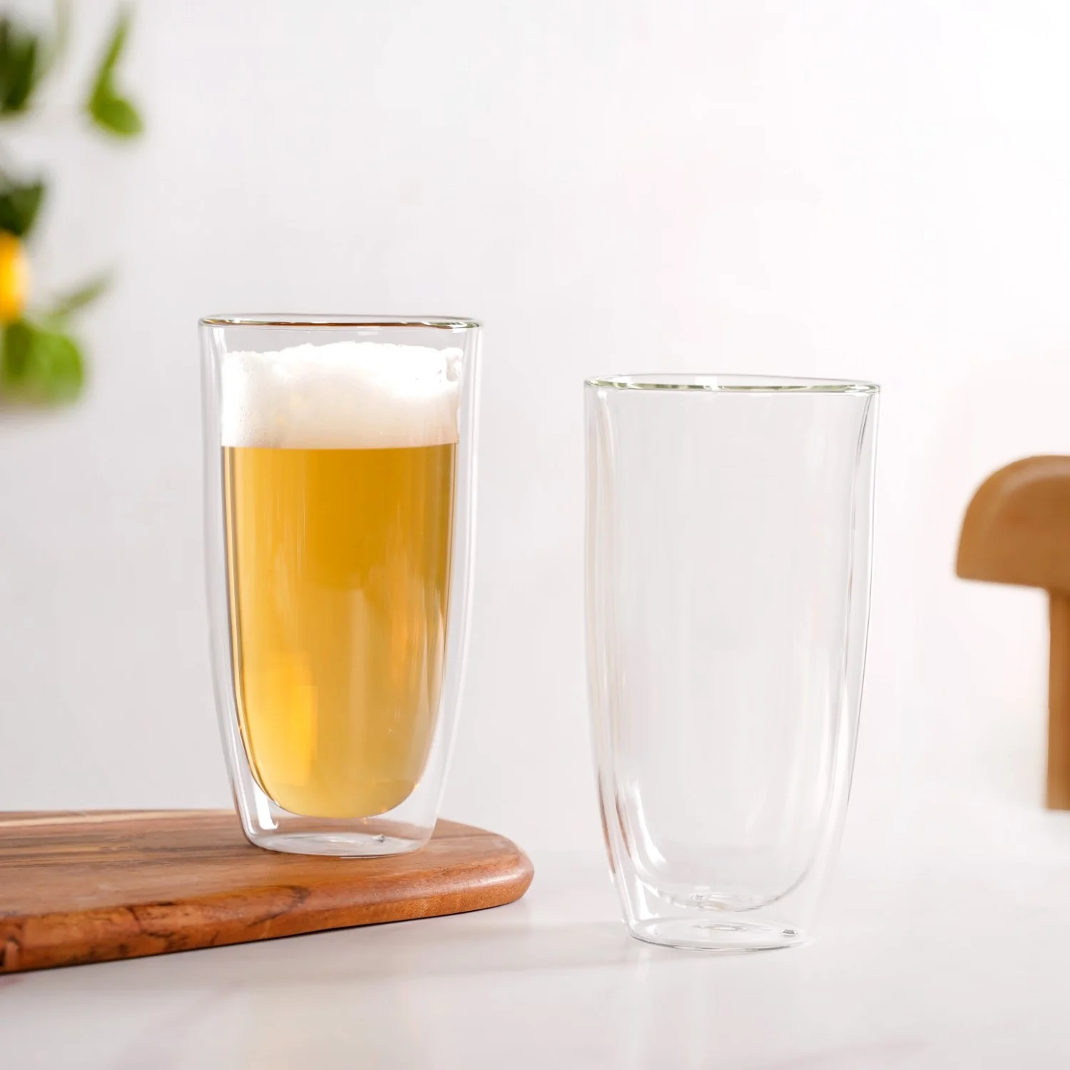 Large Double Wall Glass Set Of 2 530ml - Image 7