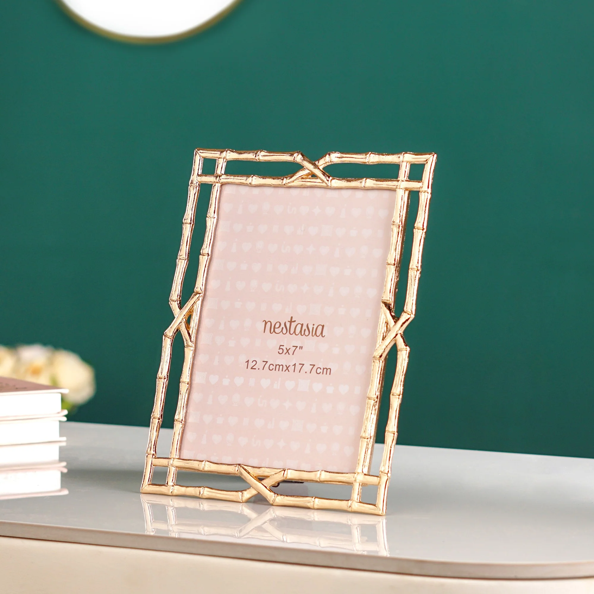 Large Gilded Picture Frame 13x18cm - Image 8