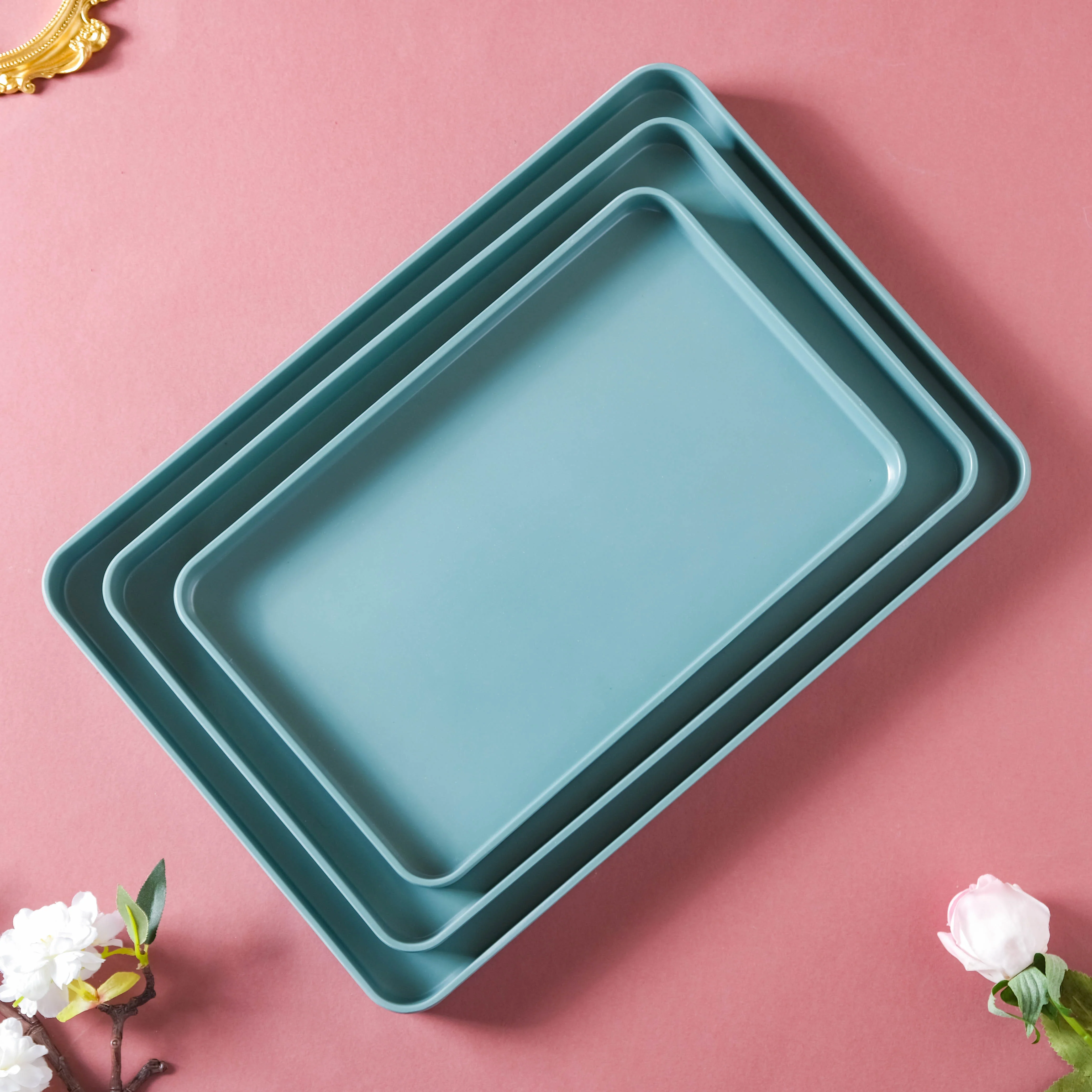 Large Green Tray - Image 7