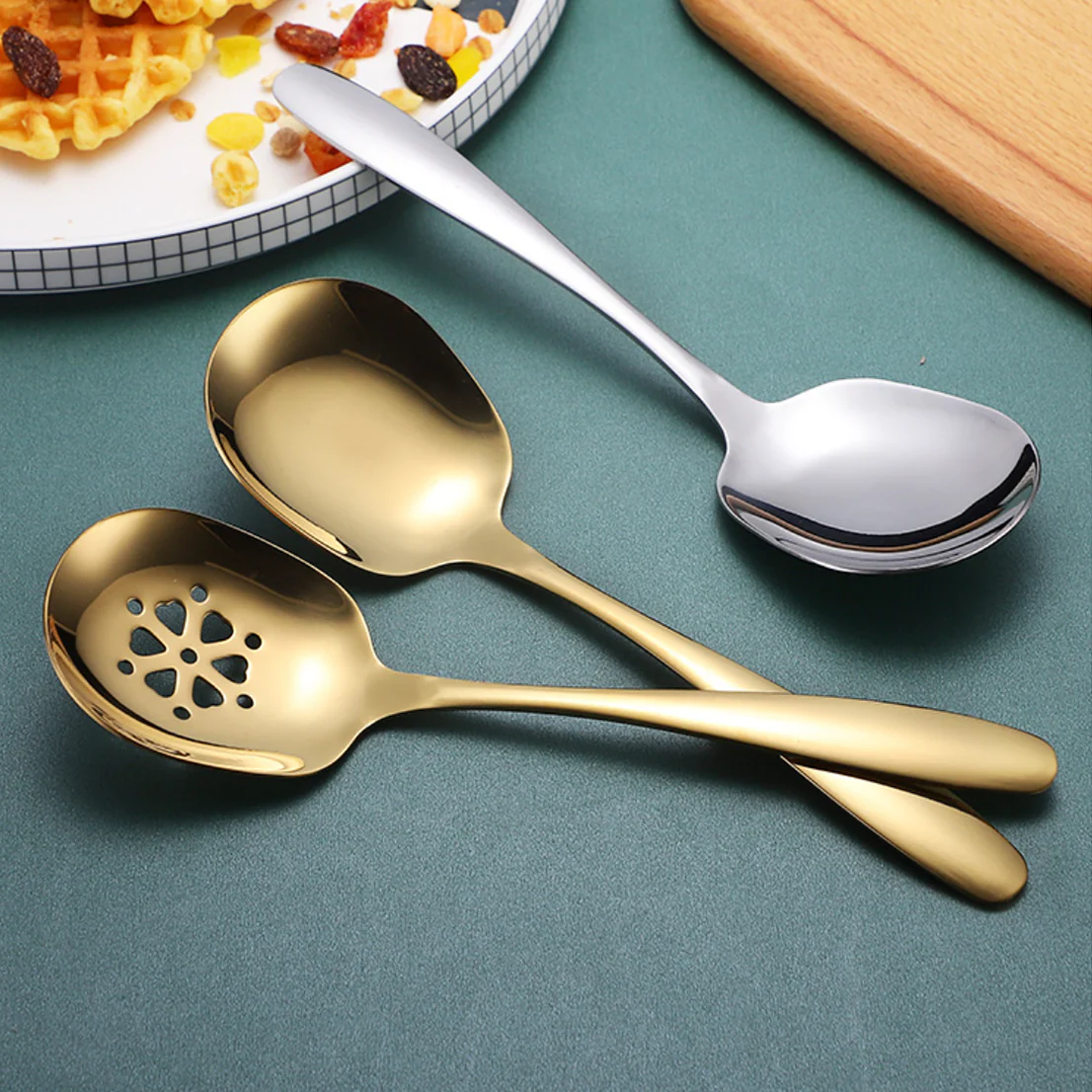 Large Serving Spoon Set - Image 13