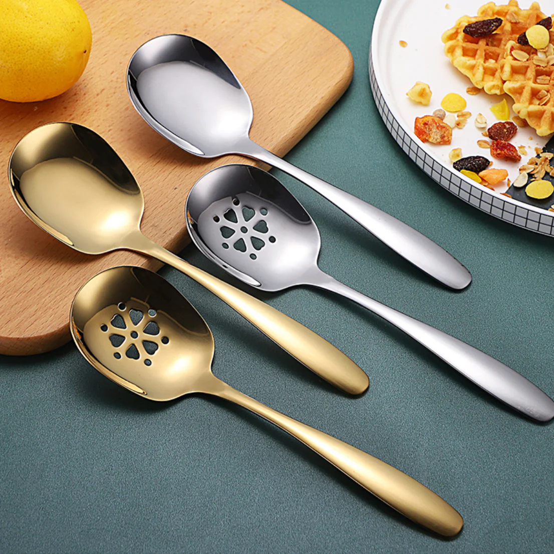 Large Serving Spoon Set - Image 4