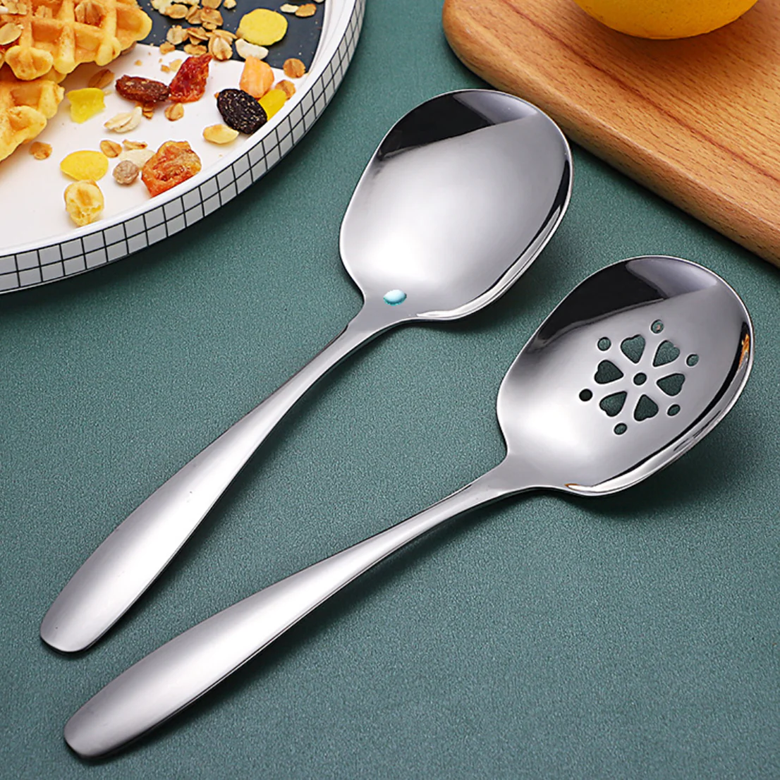 Large Serving Spoon Set - Image 8
