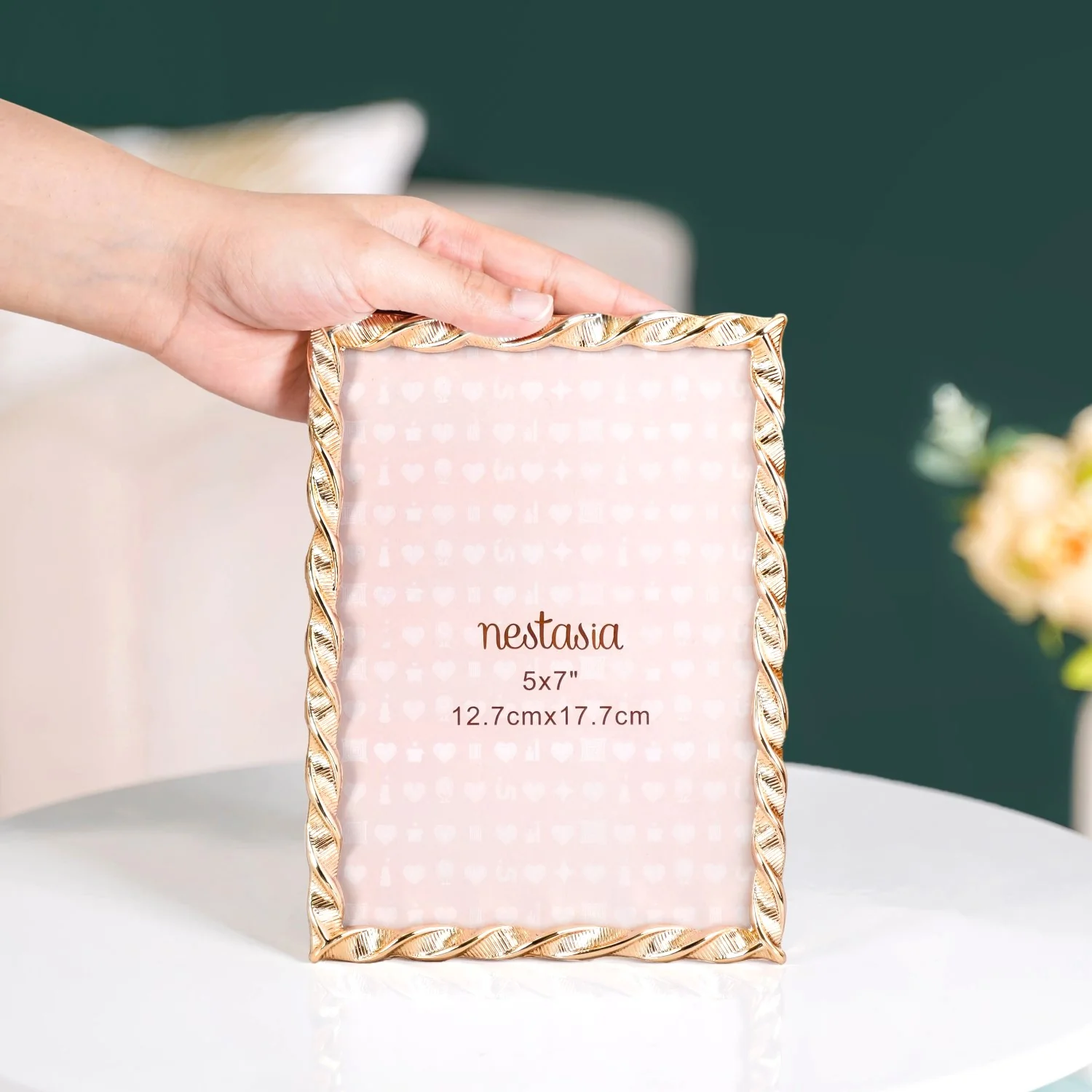 Large Spiral Photo Frame 13x18cm - Image 3