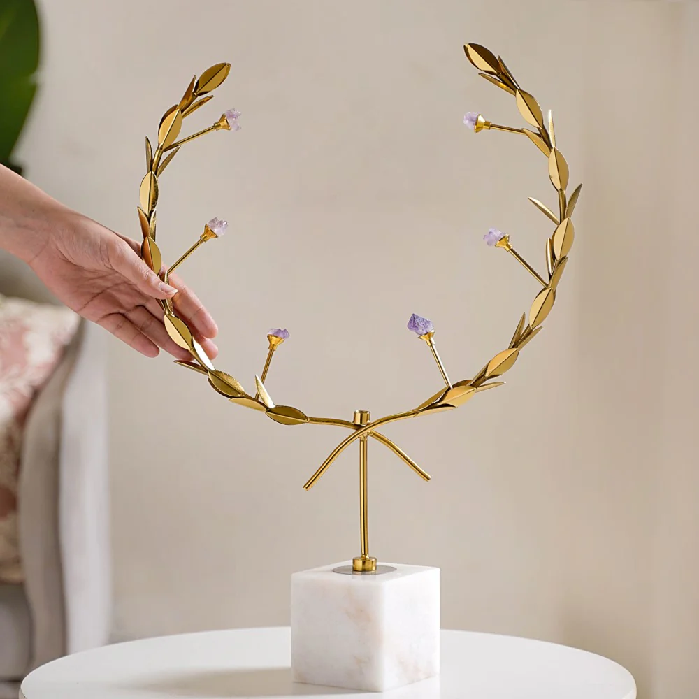 Laurel Wreath Decor Showpiece Large - Image 2