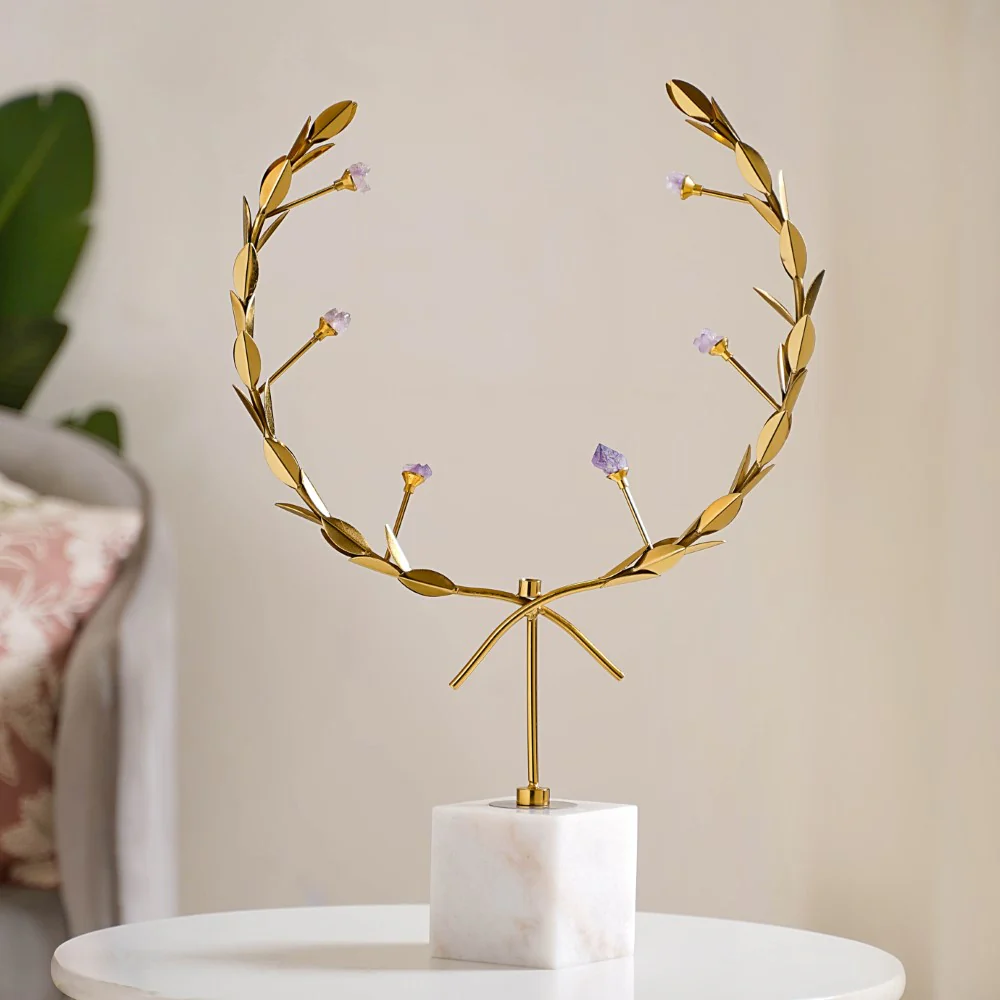 Laurel Wreath Decor Showpiece Large - Image 7