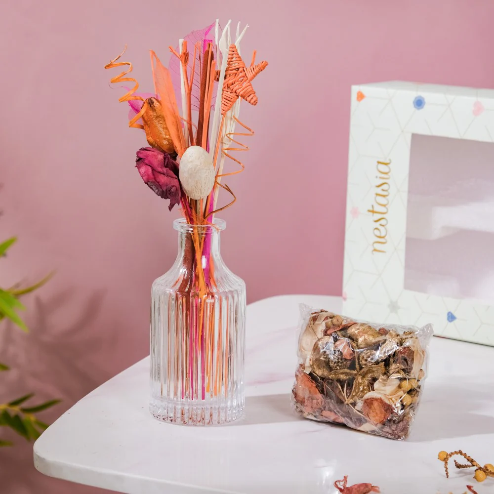 Lavender Aroma Dried Flower Bouquet Diffuser Gift Set Of 3 - Image 13