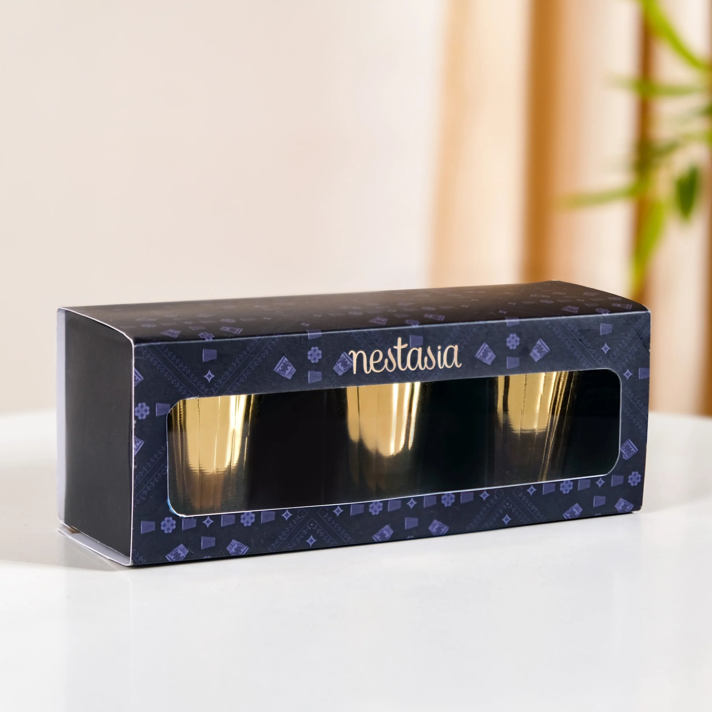 Lavender Candle Set Of 3 With Gift Box - Image 8