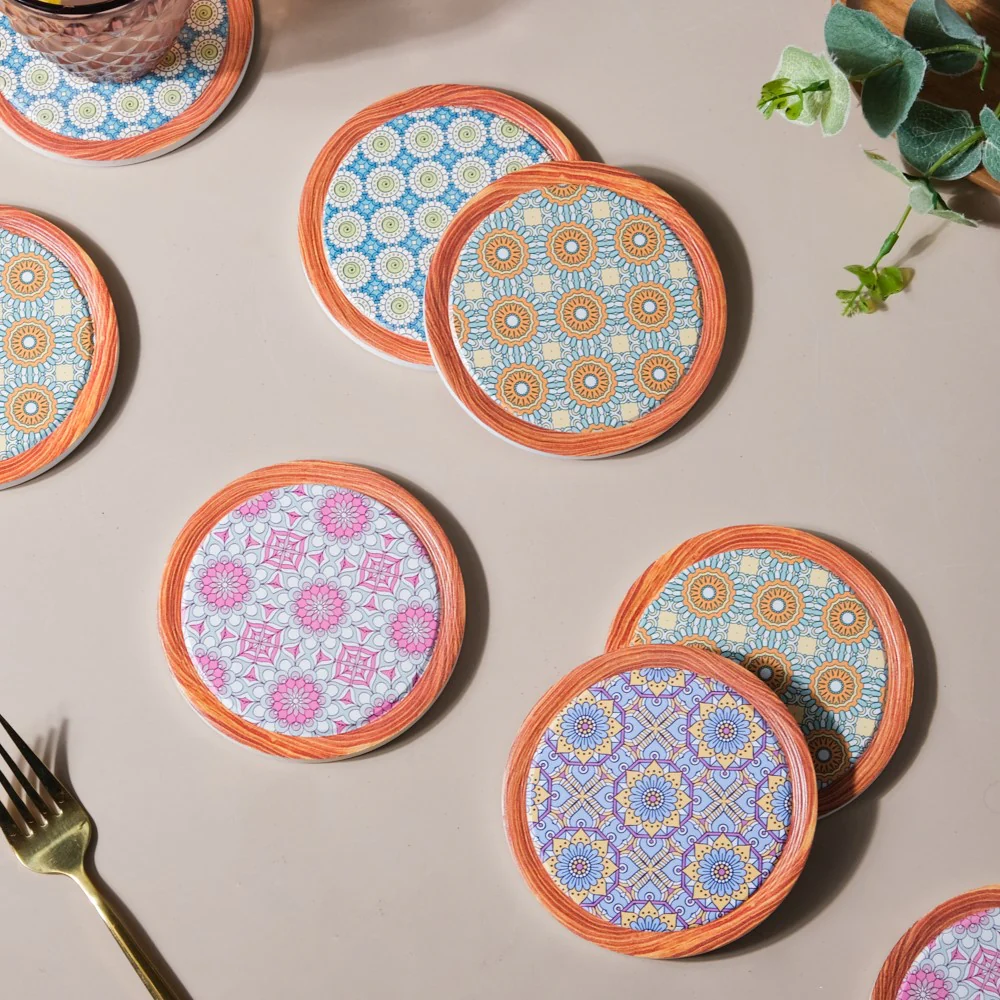 Lavender Ceramic Coaster Set of 4 - Image 8